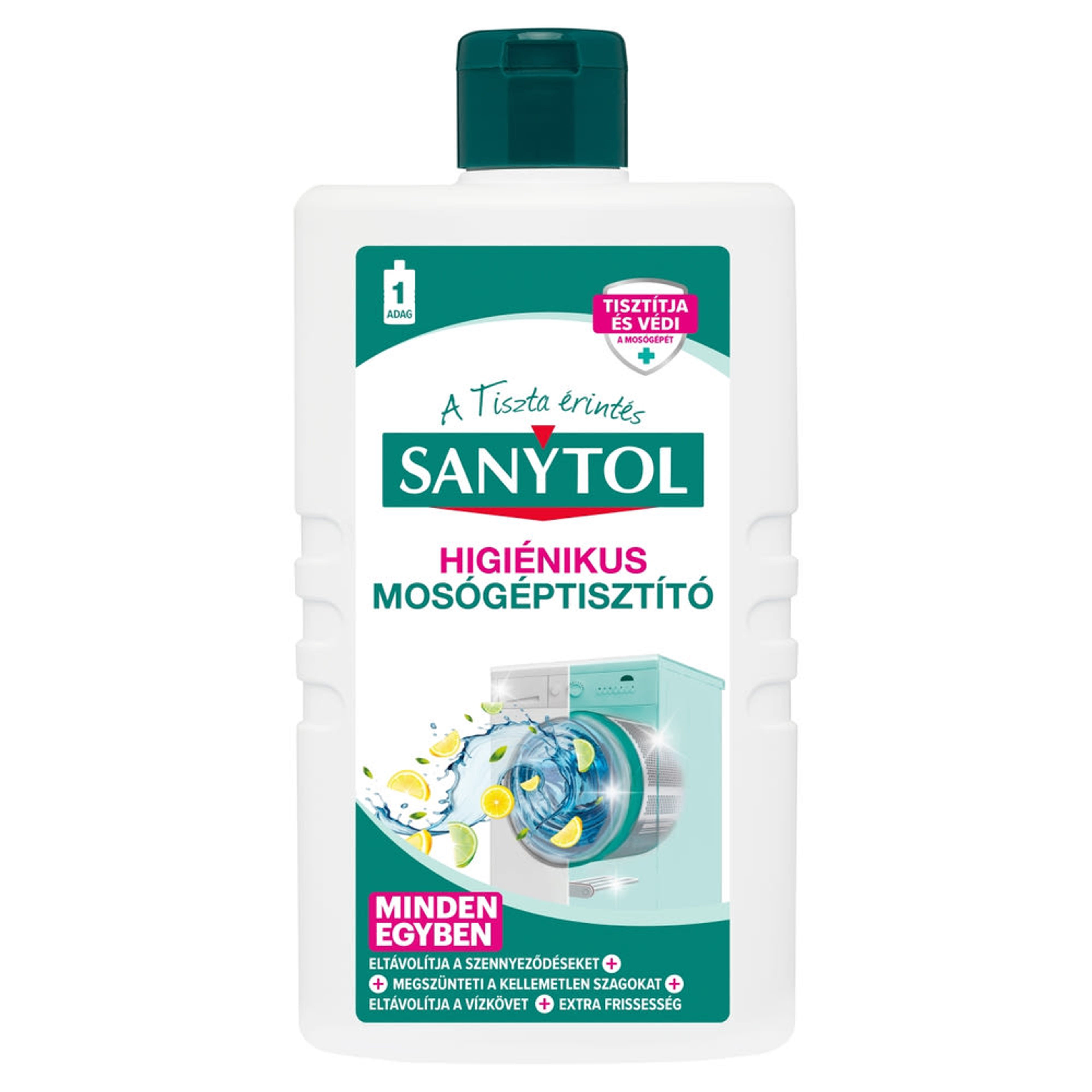 Sanytol higiénikus mosógép tisztító - 250 ml