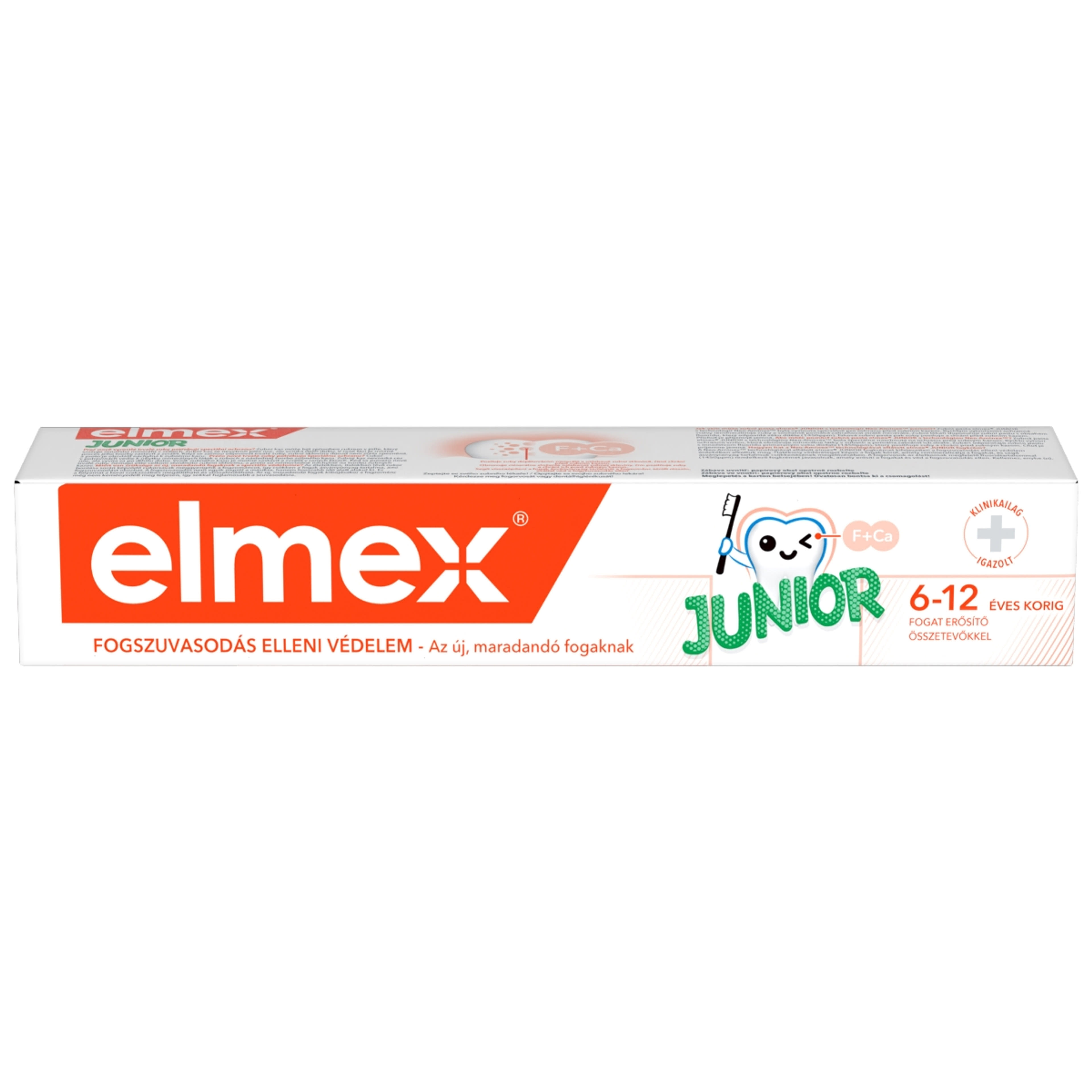 Elmex Junior fogkrém 6-12 éves korig - 75 ml-1