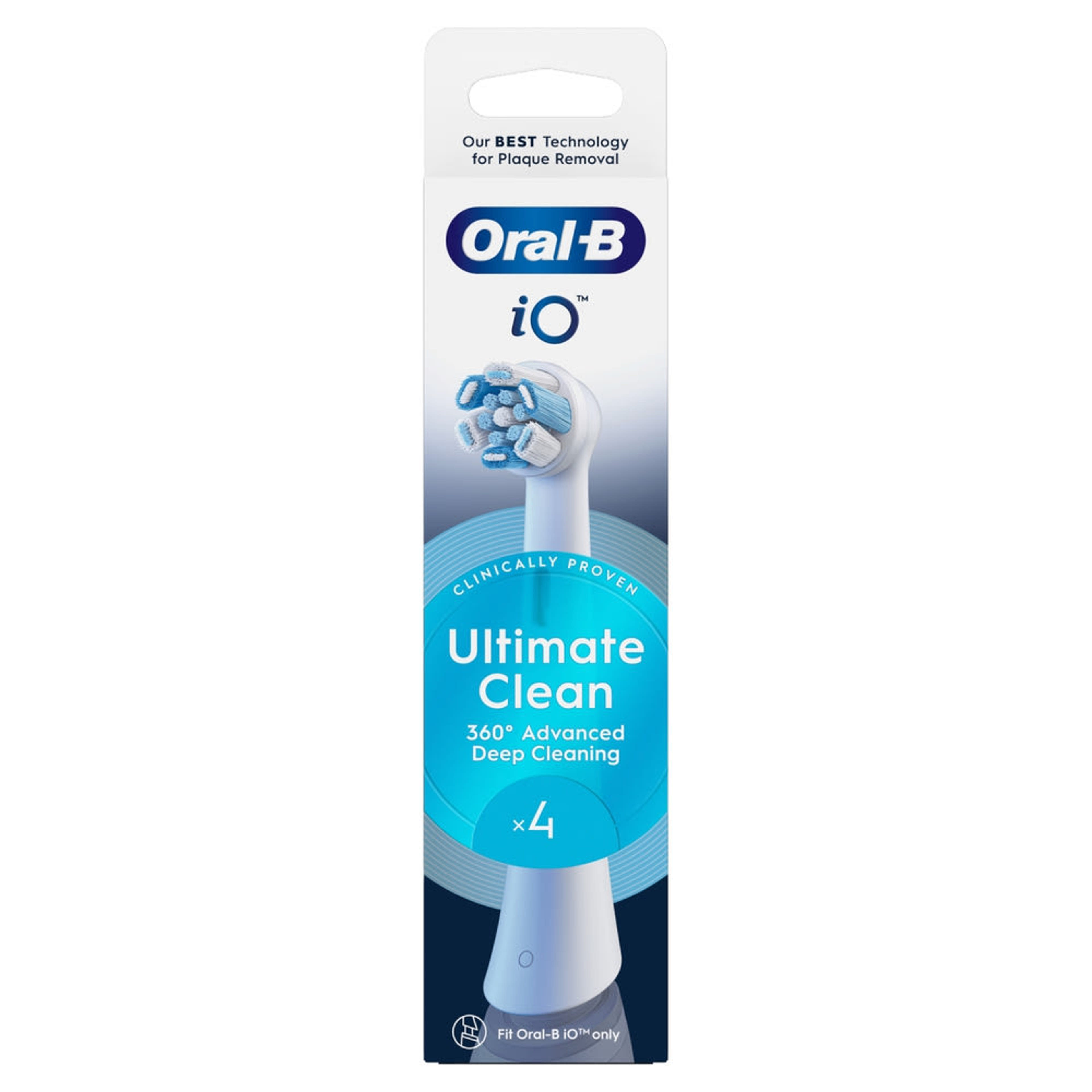 Oral-B Series Ultimate Clean elektromos fogkefe pótfej - 4 db