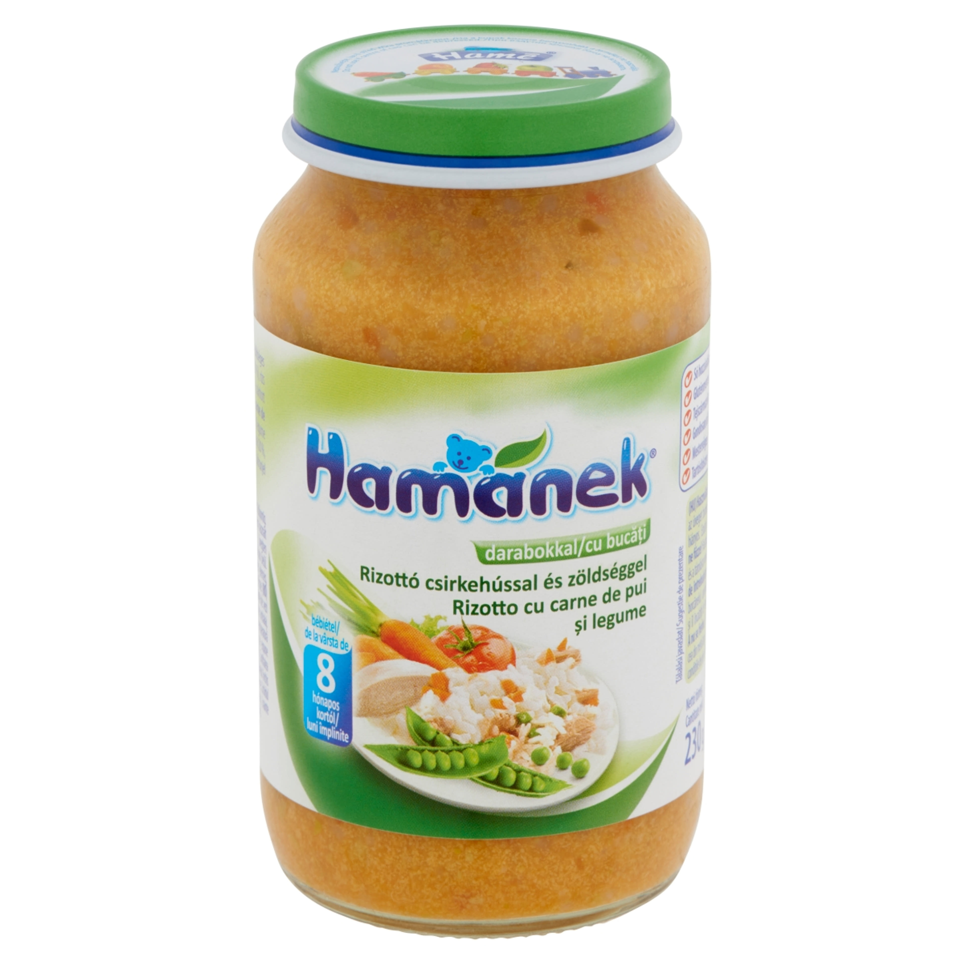 Hamánek Bébiétel Csirkehússal És Zöldséggel 8 Hónapos Kortól - 230 g-2