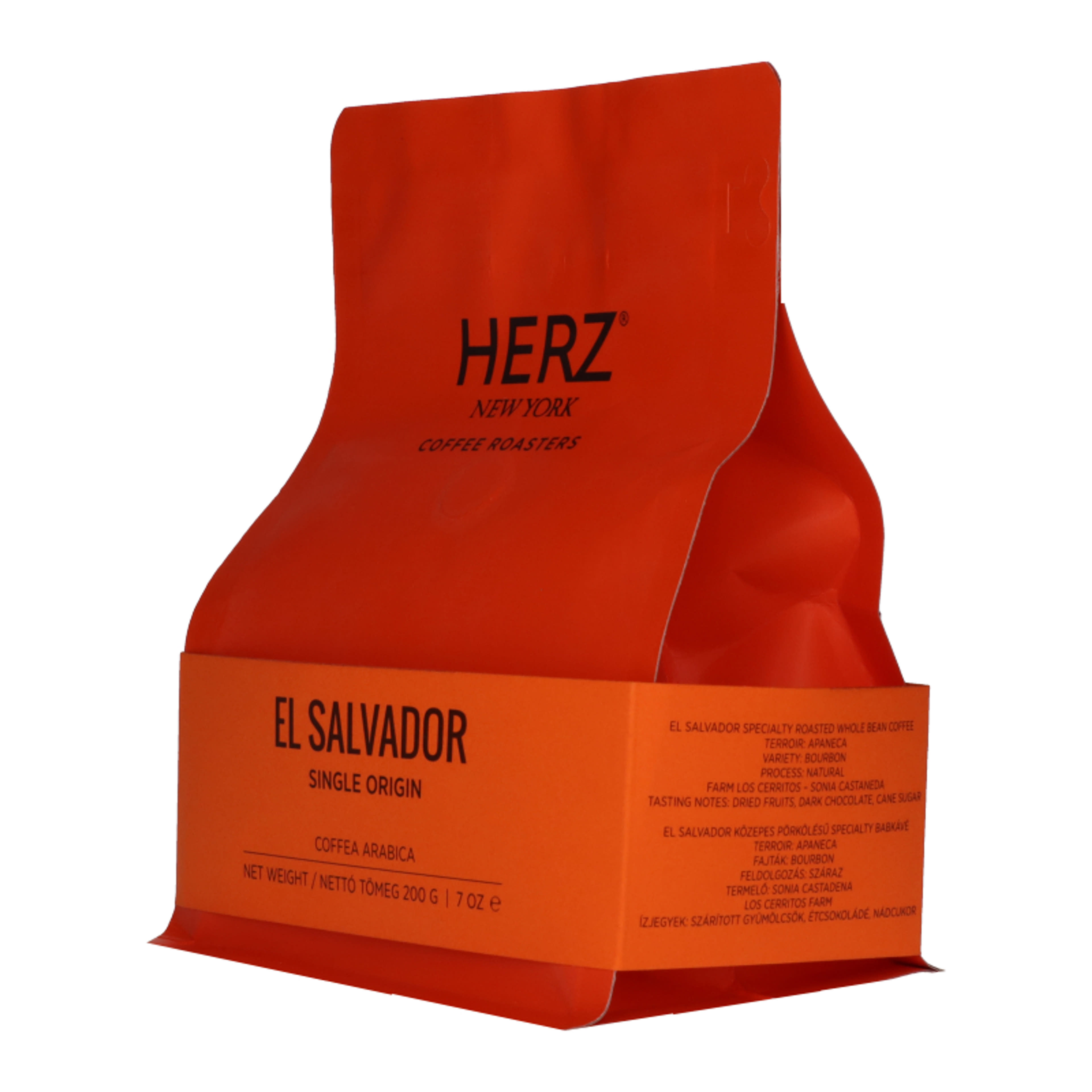 Herz New York Coffee Roasters El Salvador szemes kávé - 200 g-2