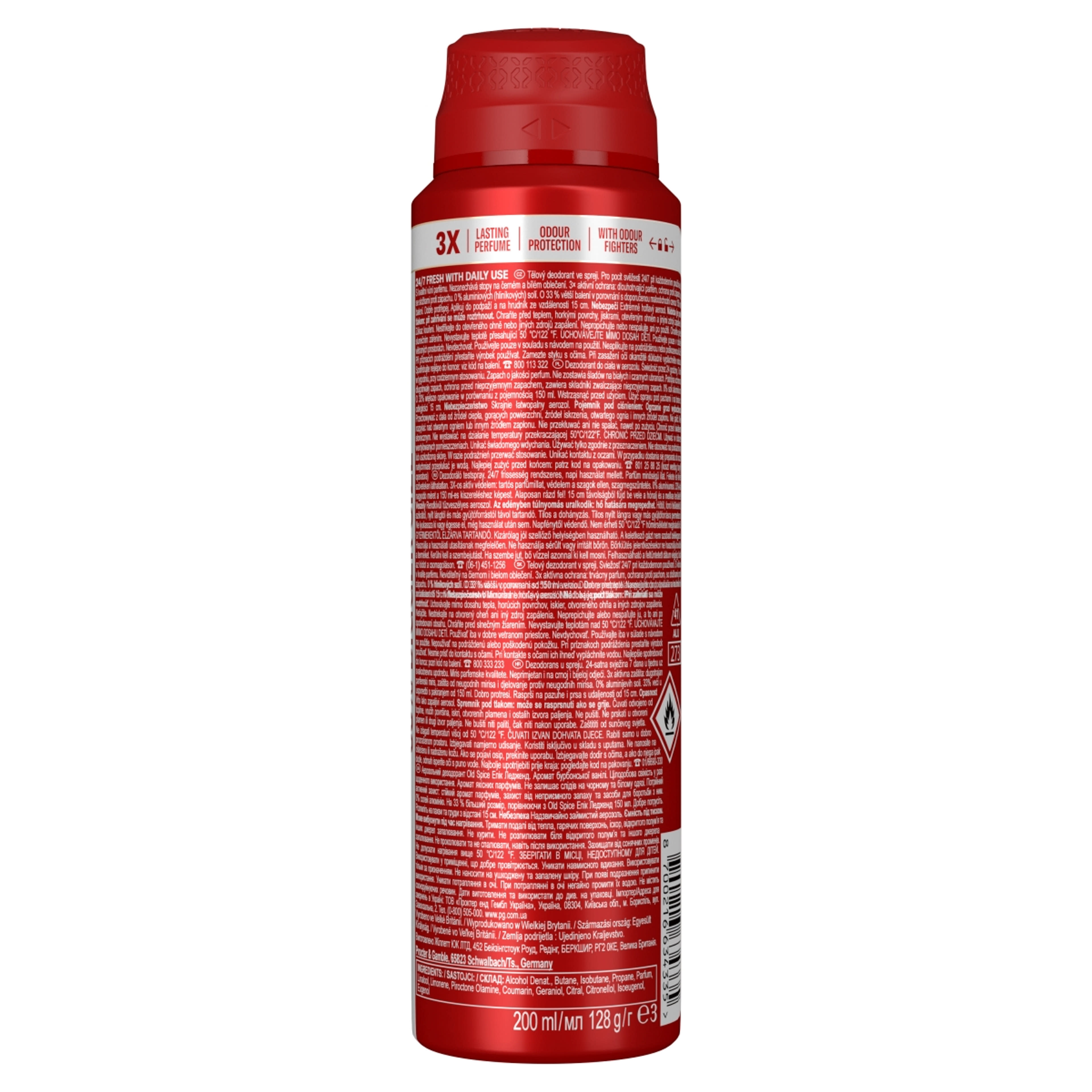 Old Spice Epic Legend dezodor spray férfiaknak - 200 ml-2