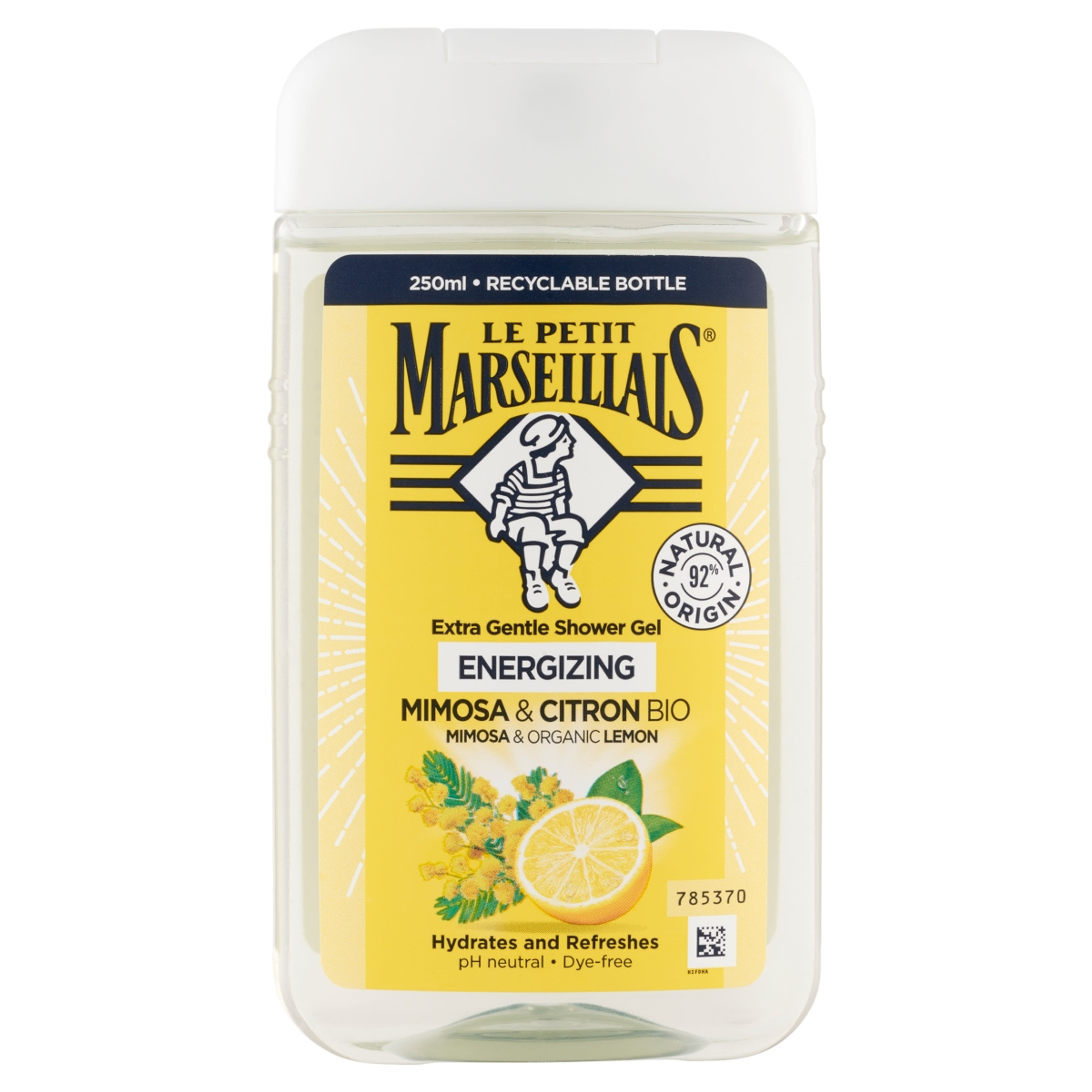 Le Petit Marseillais tusfürdő mimózával és organikus citrommal - 250 ml
