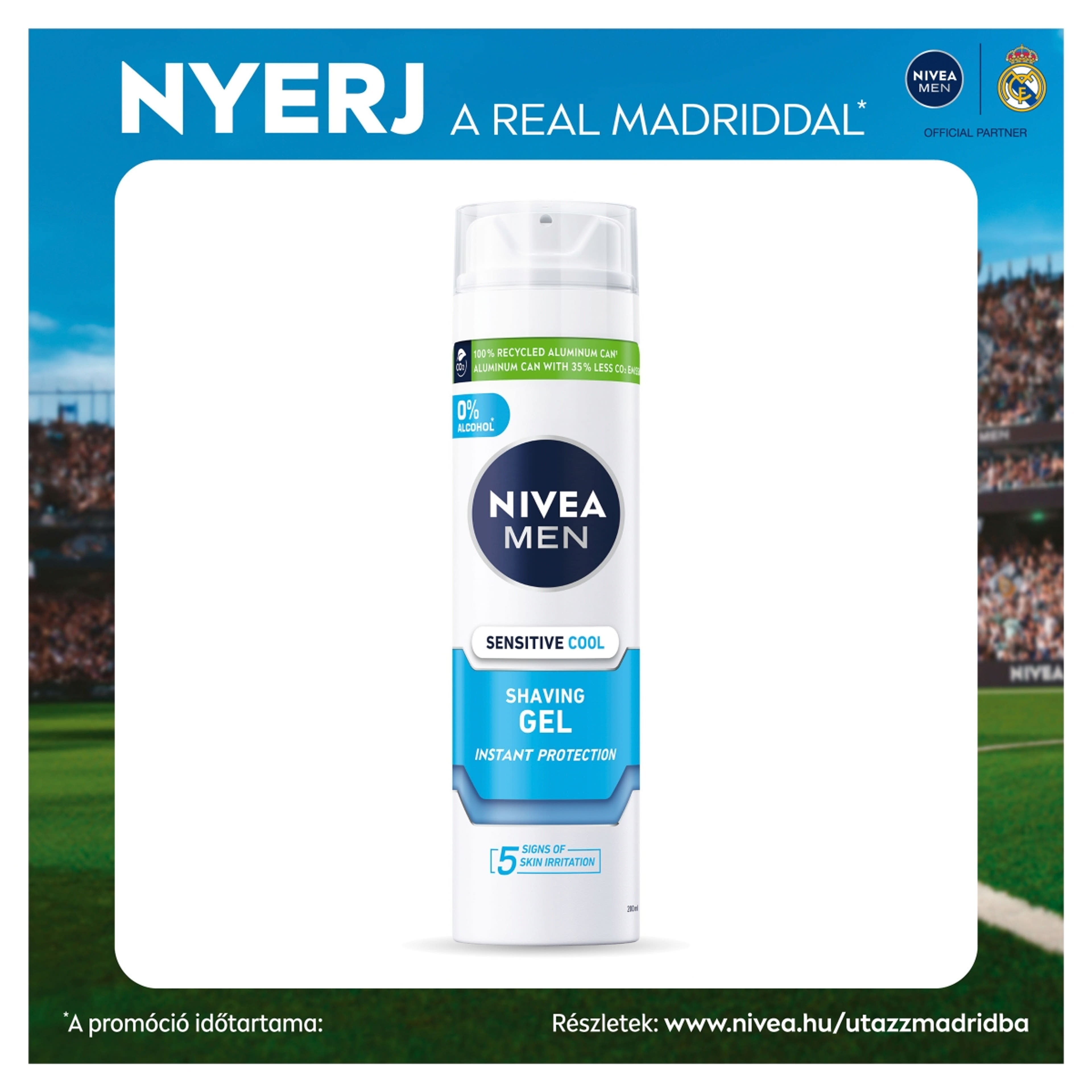 Nivea Men Sensitive Cooling borotvagél - 200 ml