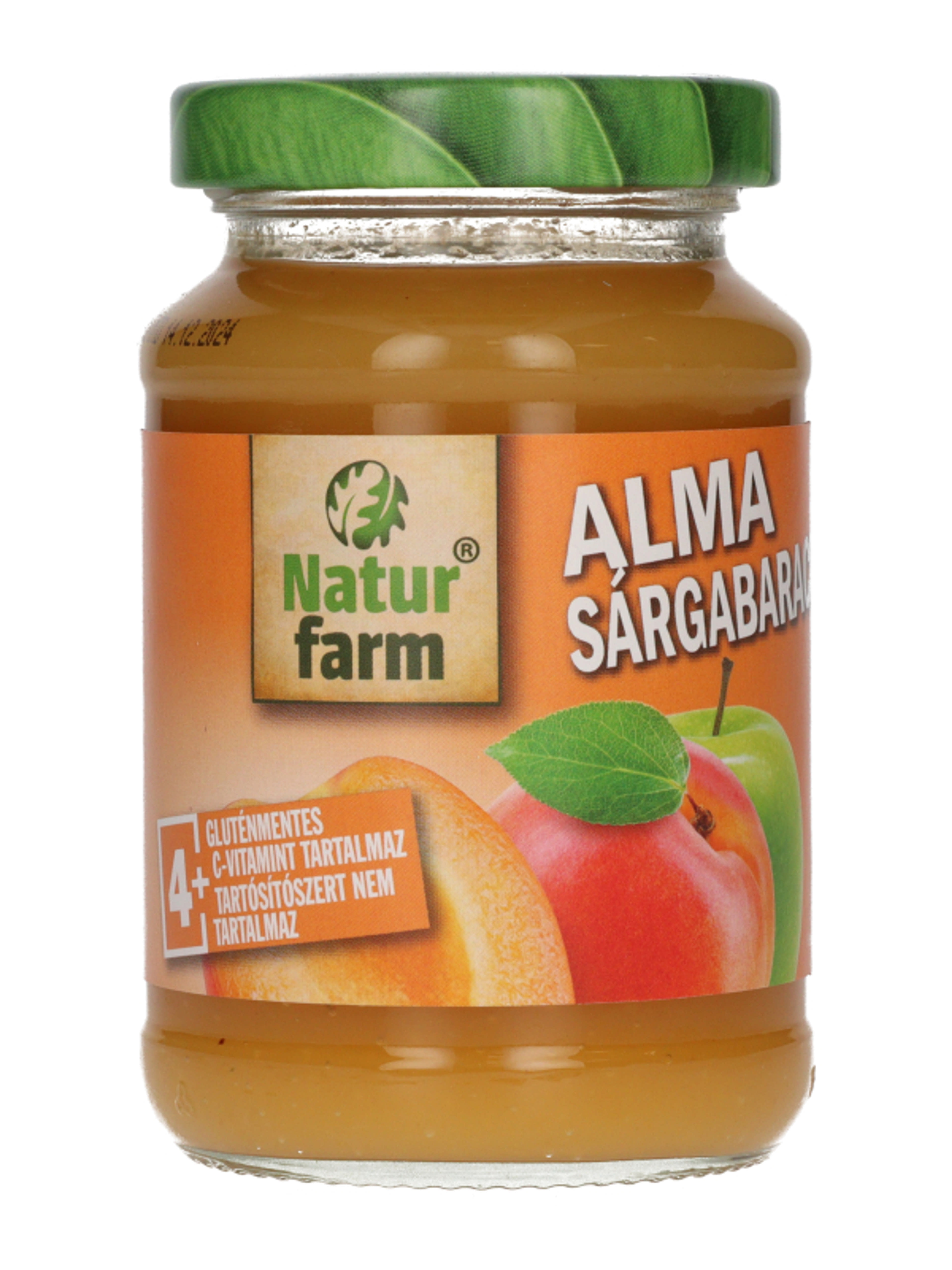 Naturfarm bébidesszert alma-sárgabarack 4 hónapos kortól - 190 g