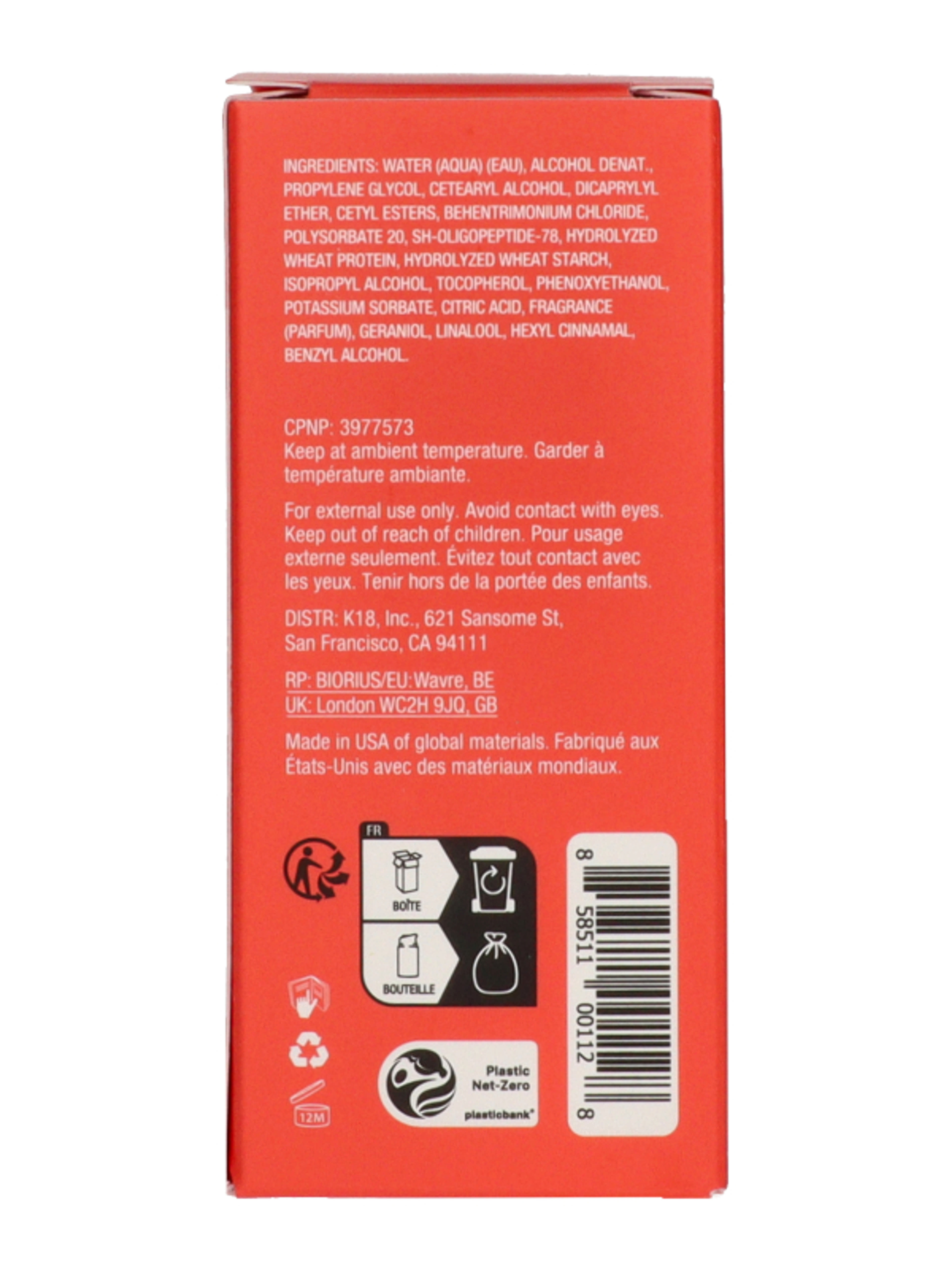 K18 Leave-In Repair hajmaszk - 50 ml-3