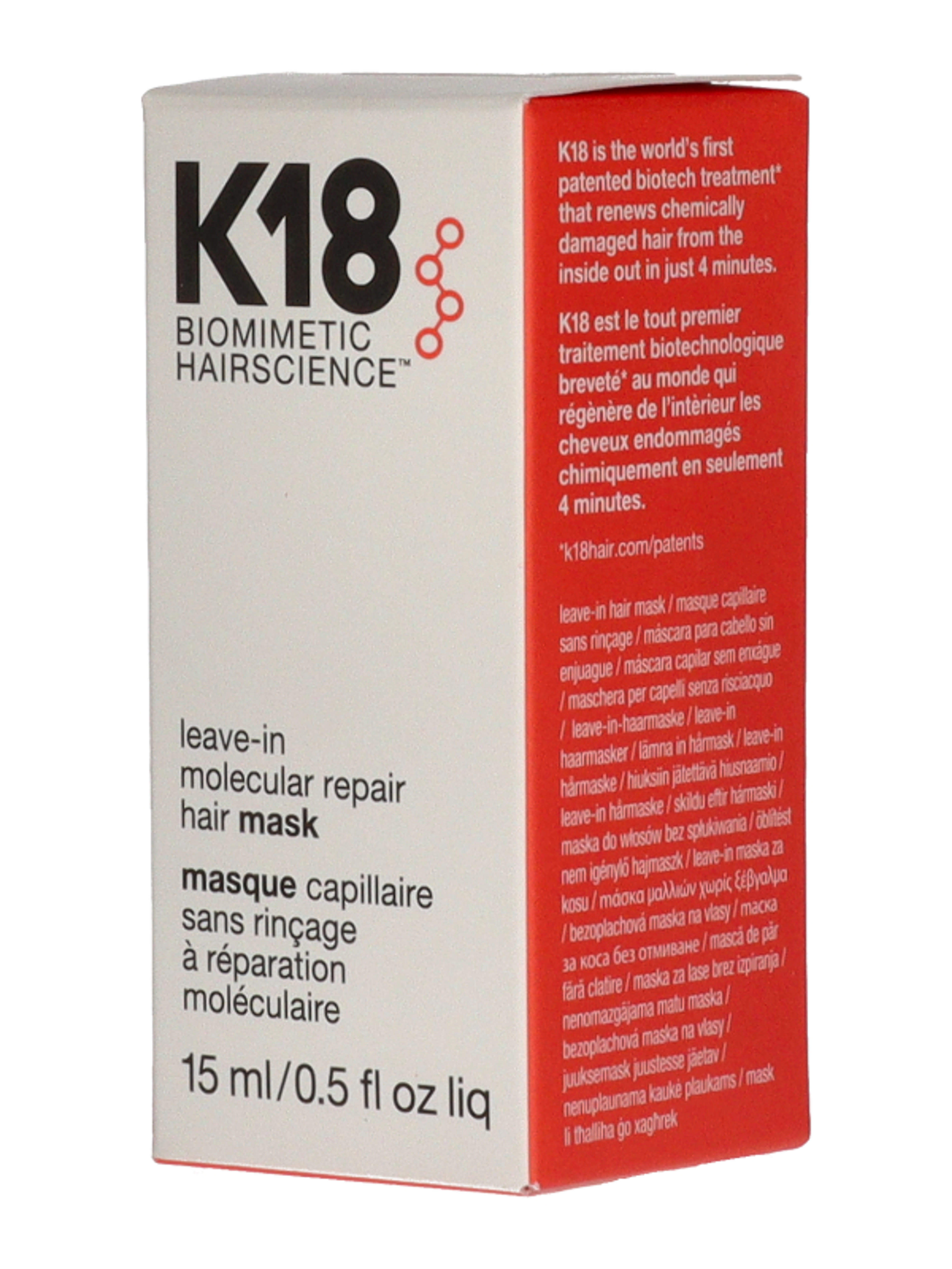 K18 Leave In Repair maszk - 15 ml-2
