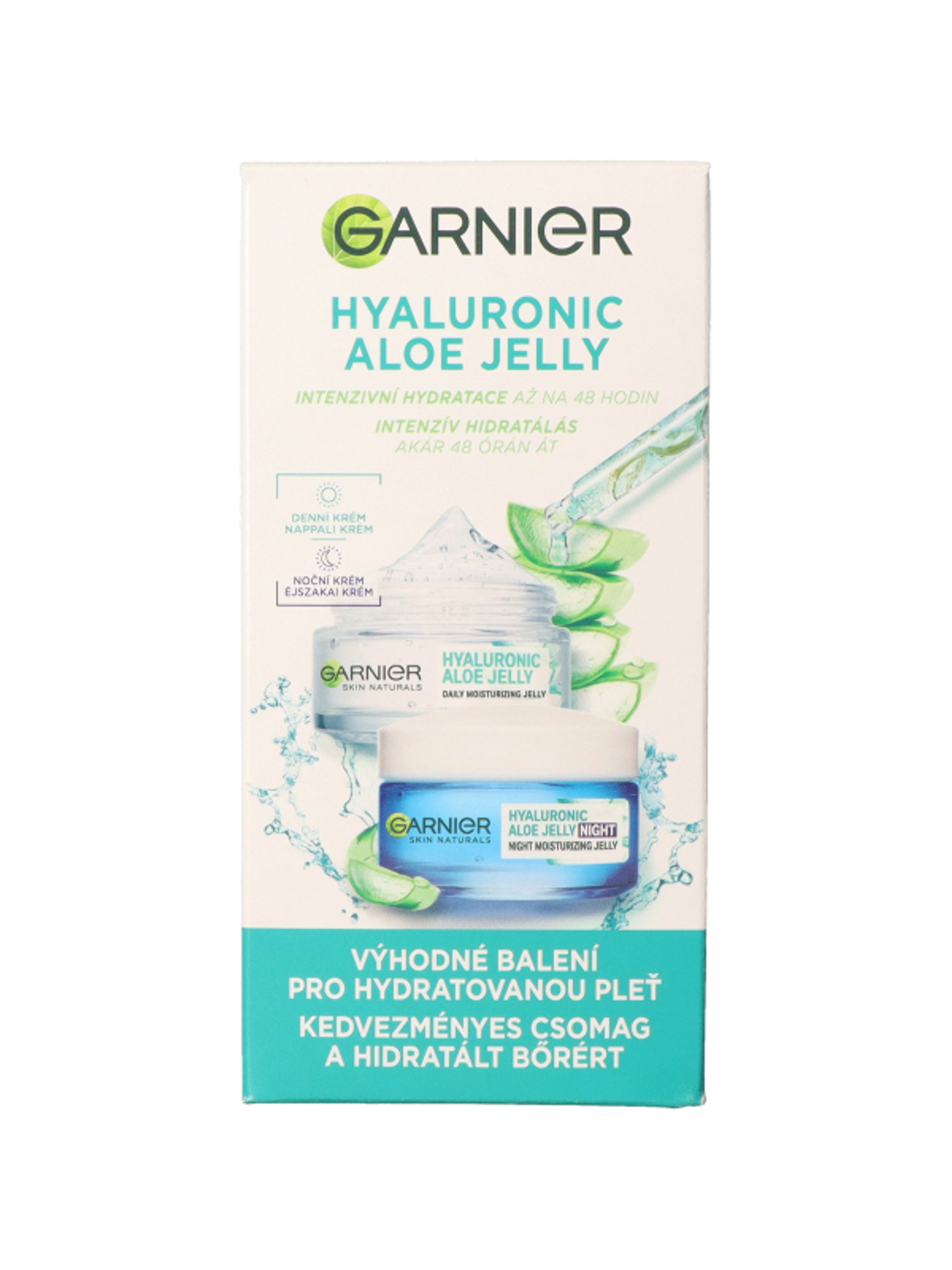 Garnier Hyaluronic Aloe Jelly arckrém duopack - 100 ml