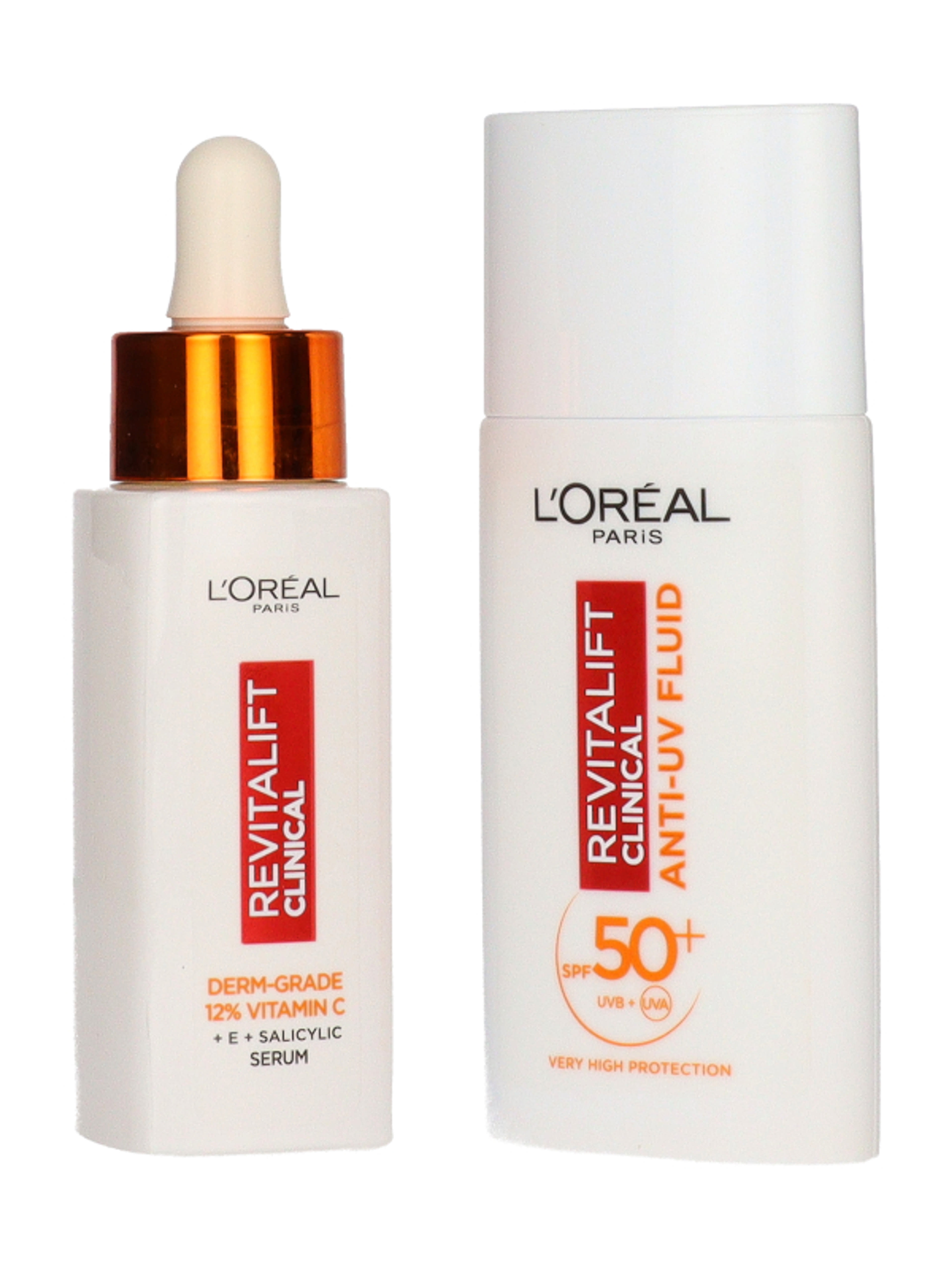 L'Oréal Paris Revitalift Clinical C.vitamin szérum és UV-sugárzás elleni fluid szett - 80 ml-4