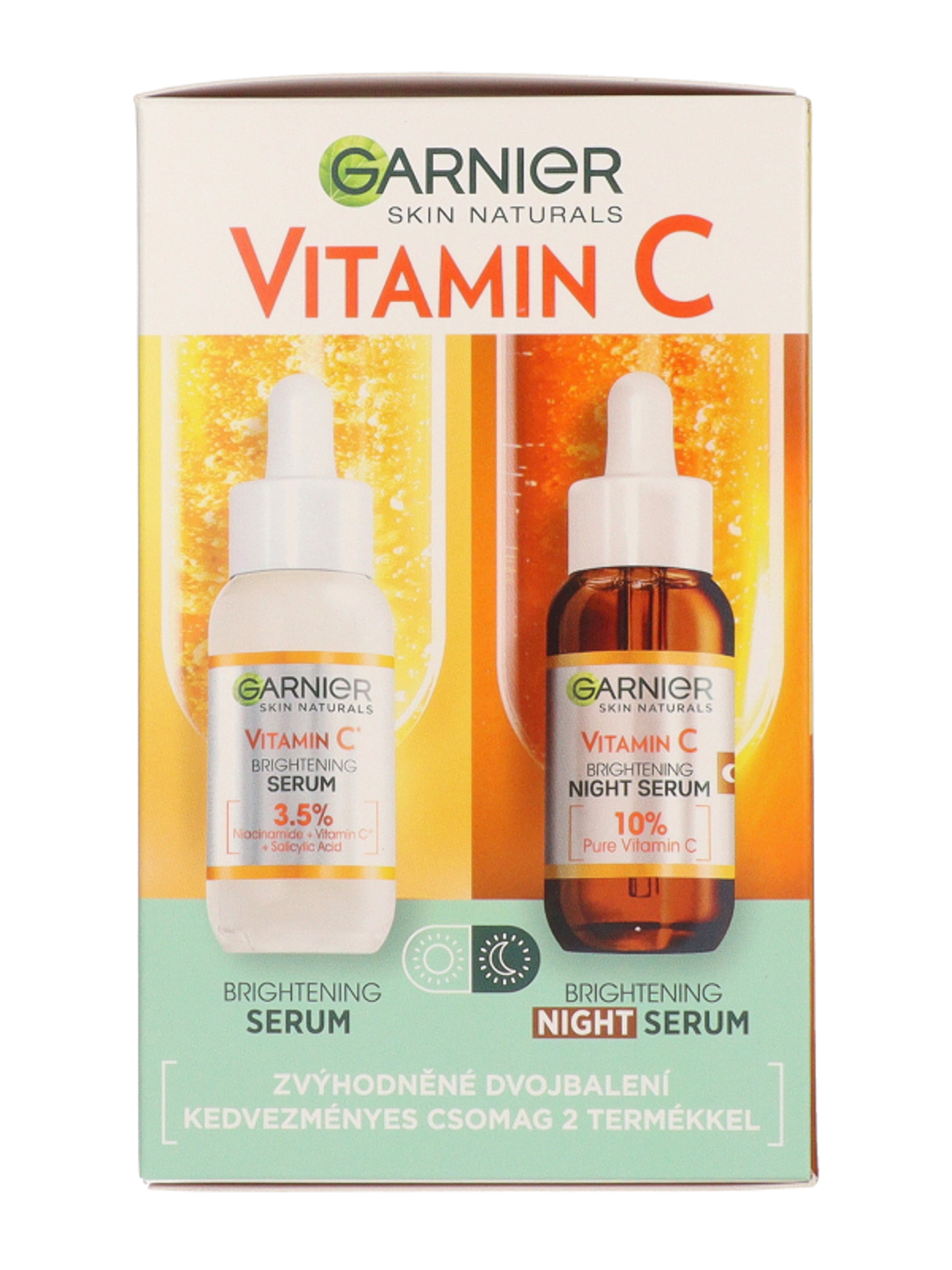 Garnier Skin Naturals Vitamin C nappali és éjszakai szérum szett - 60 ml-2