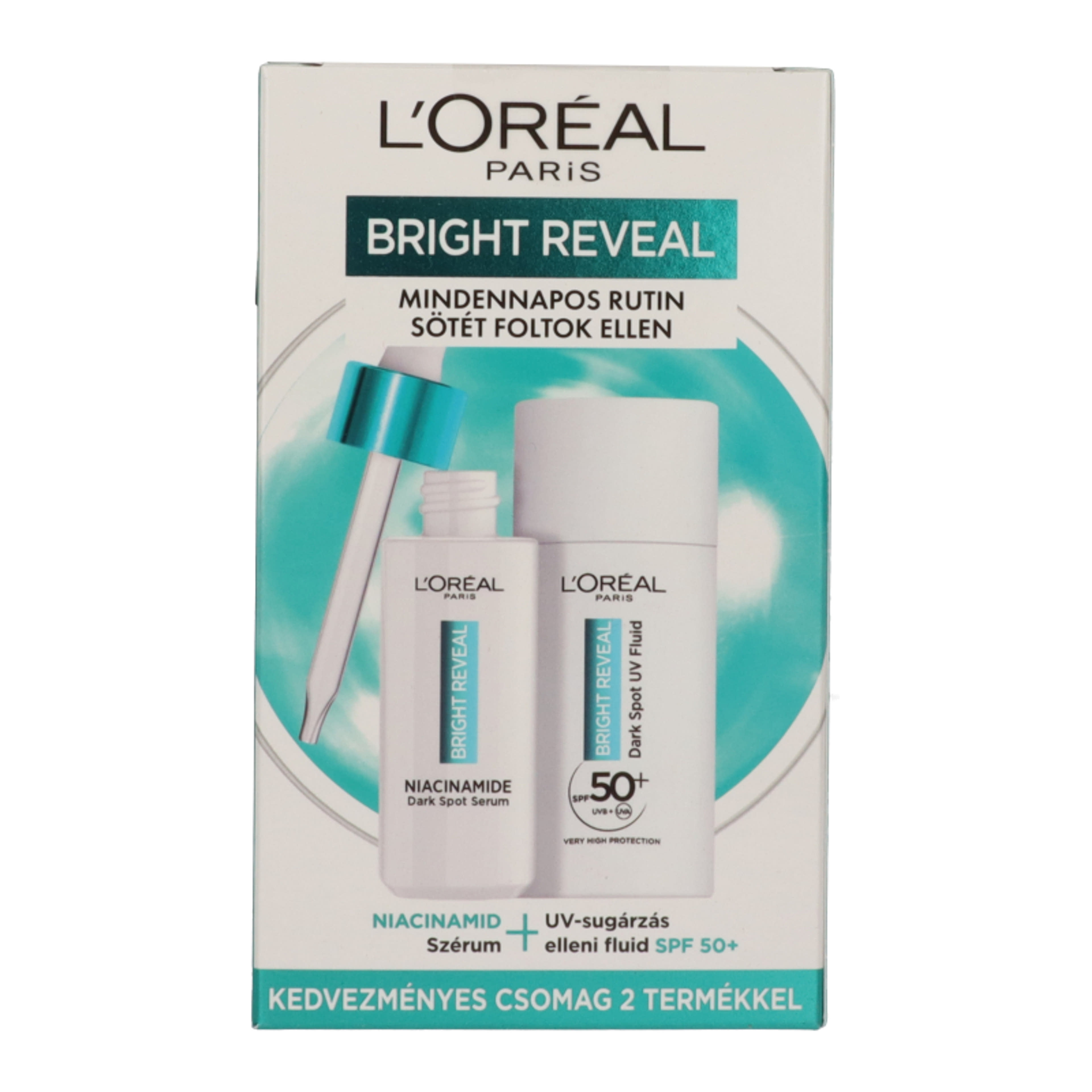 L'Oréal Paris Bright Reveal szérum és fluid duo - 100 ml-1
