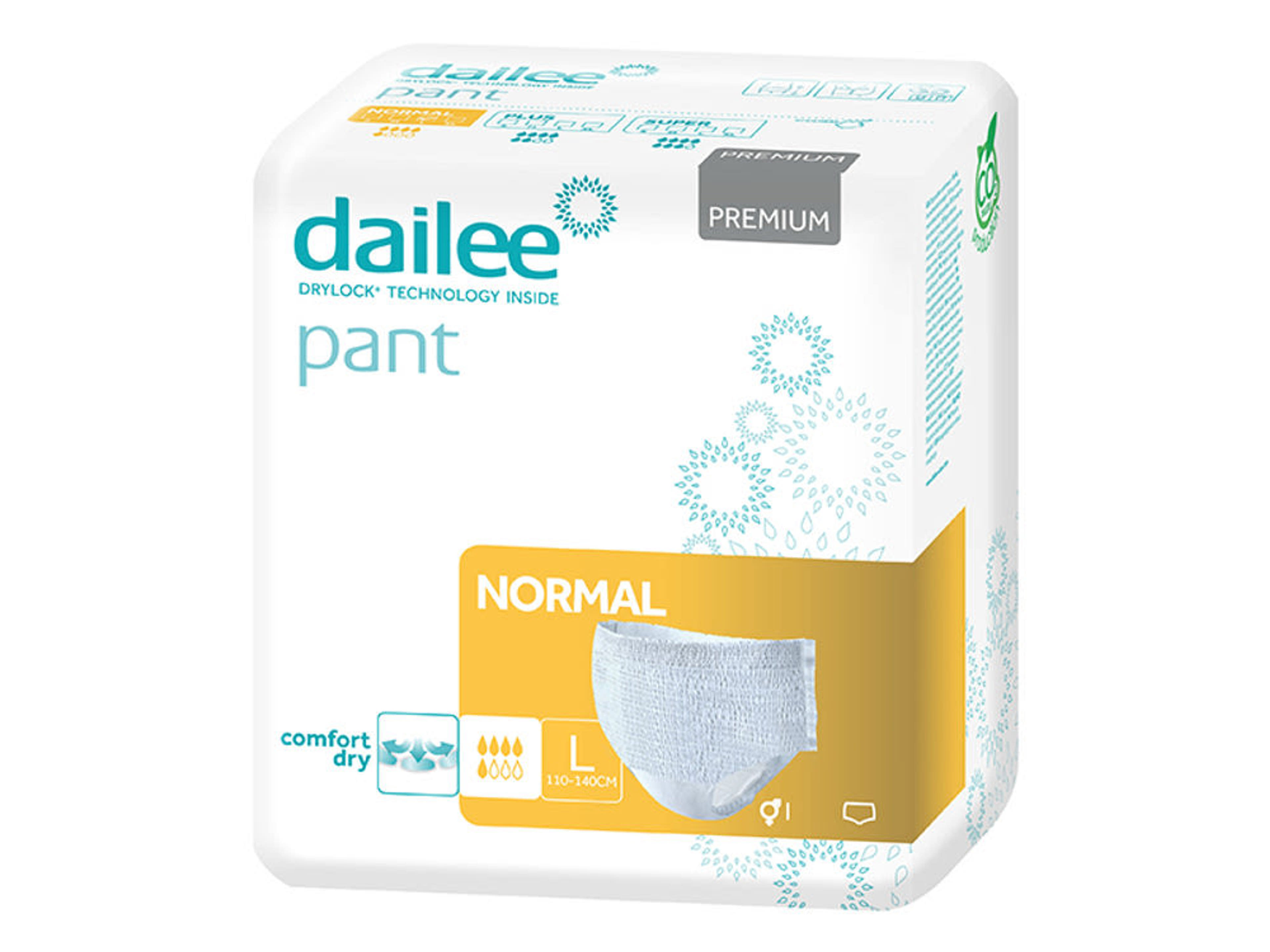 Dailee Pant Premium Normal inkontinencia nadrágpelenka L-es méret – 15 db
