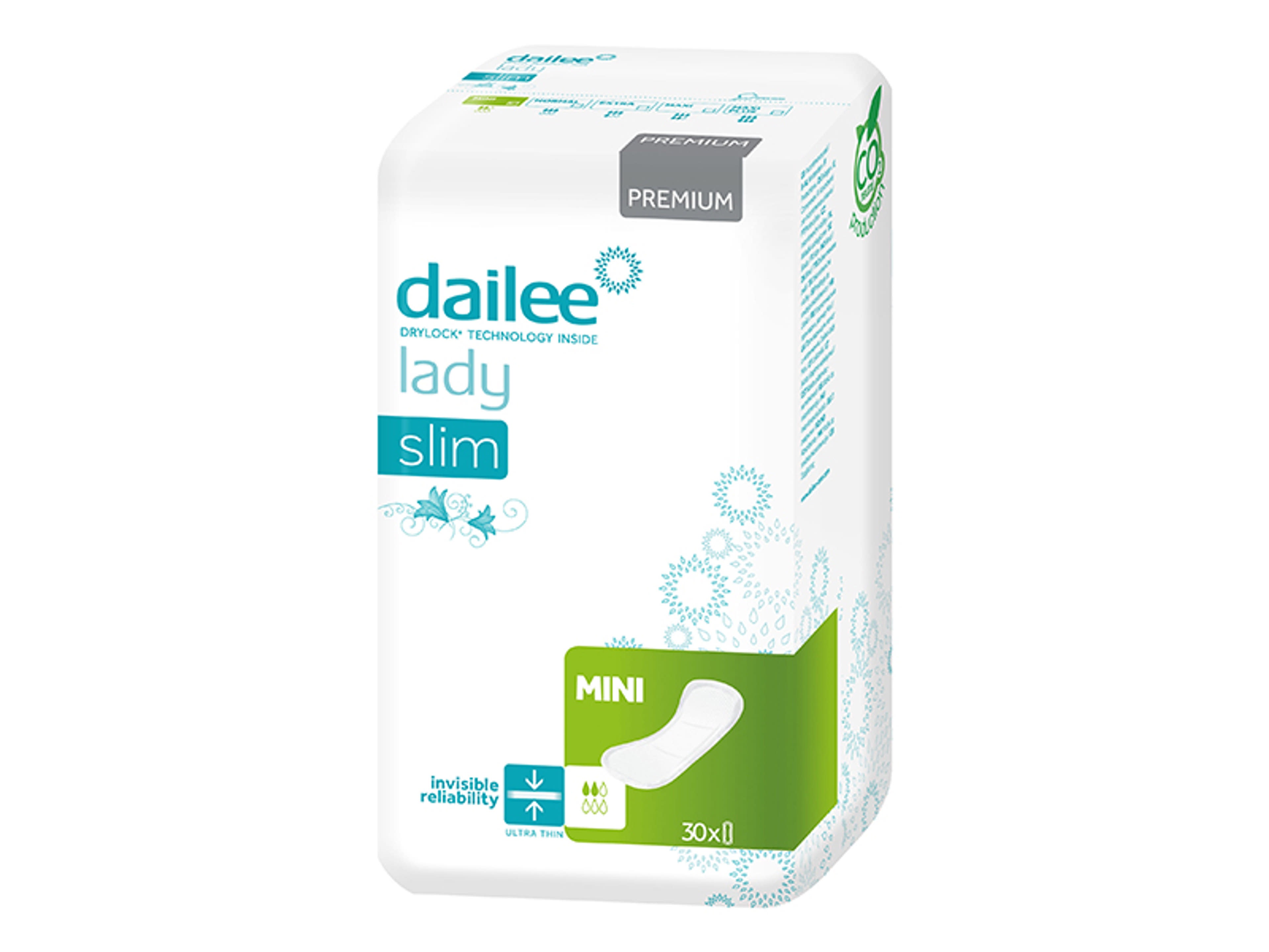 Dailee Lady Premium Slim Mini inkontinencia betét – 30 db