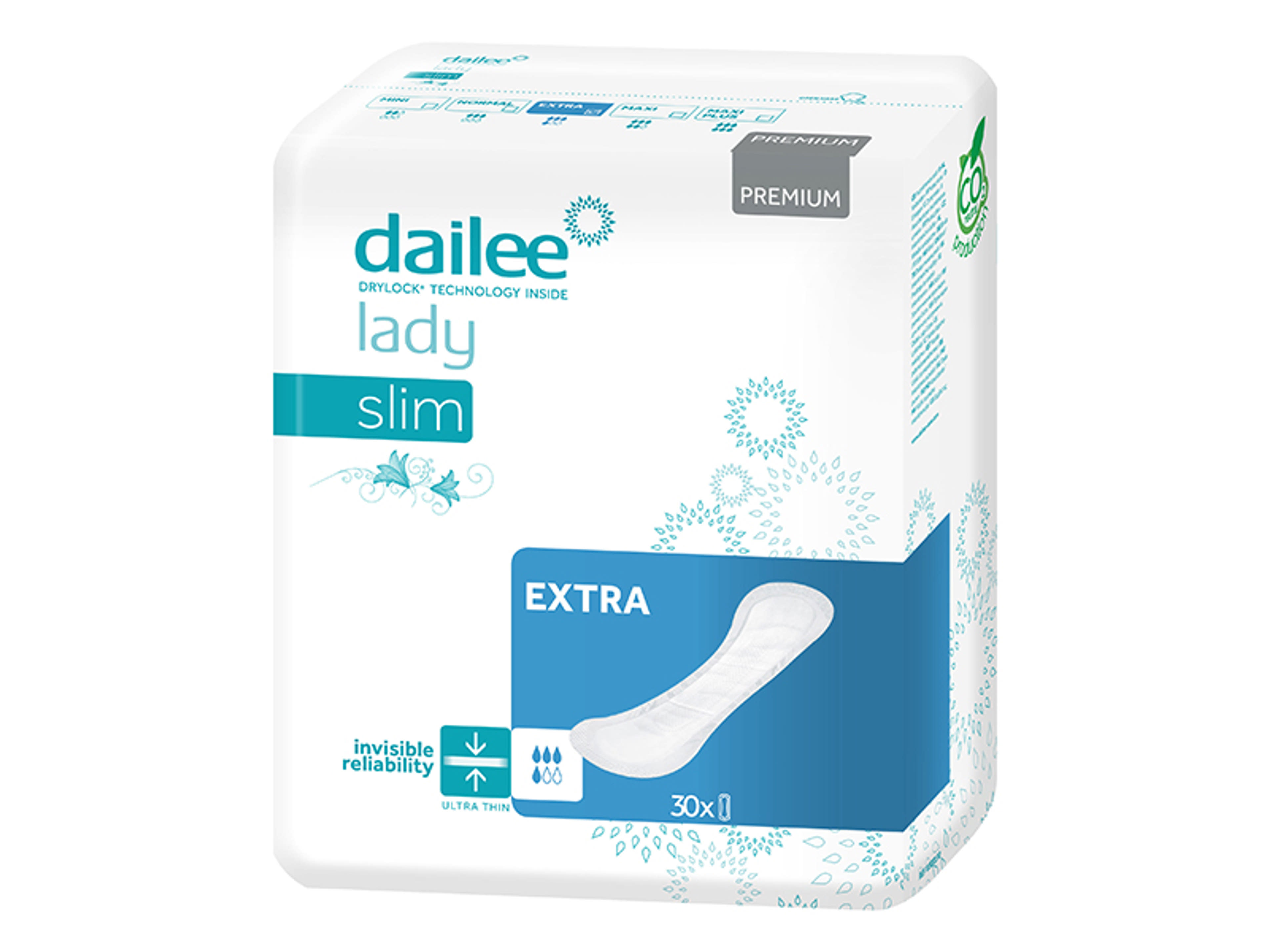 Dailee Lady Premium Slim Extra inkontinencia betét – 30 db