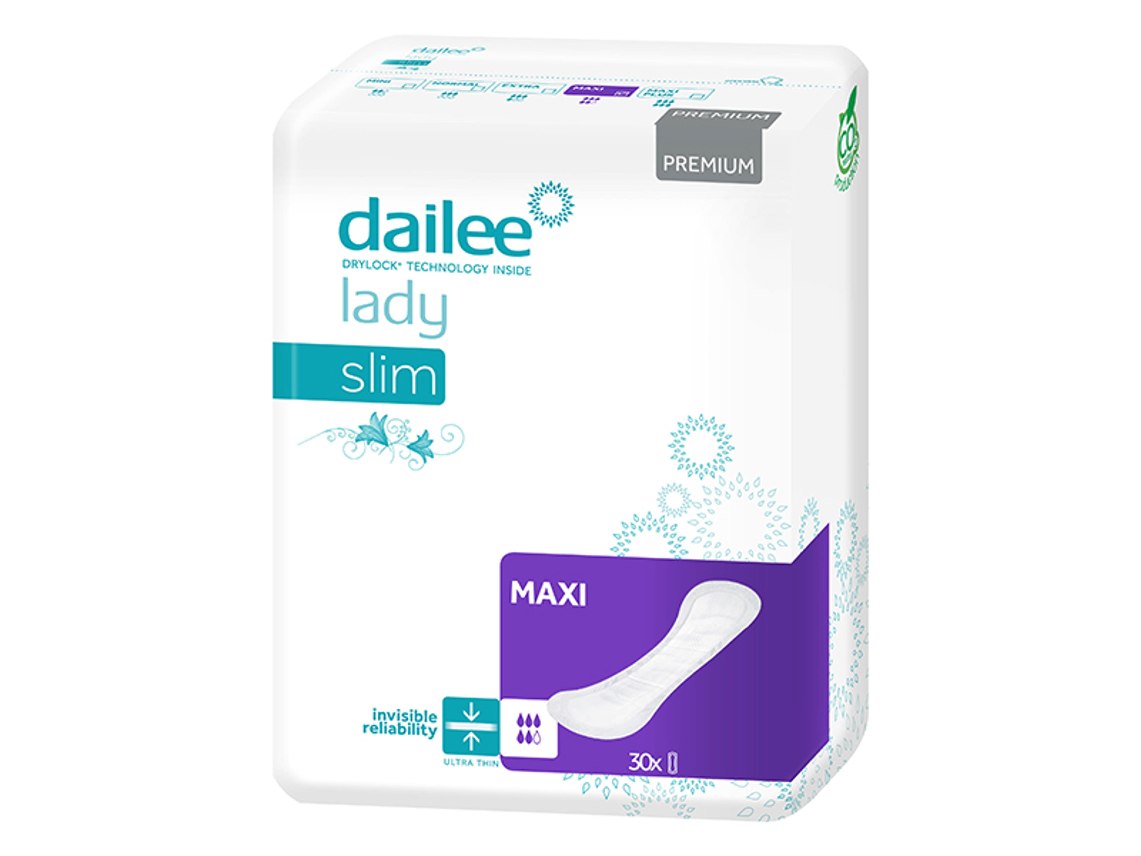 Dailee Lady Premium Slim Maxi inkontinencia betét – 30 db-1