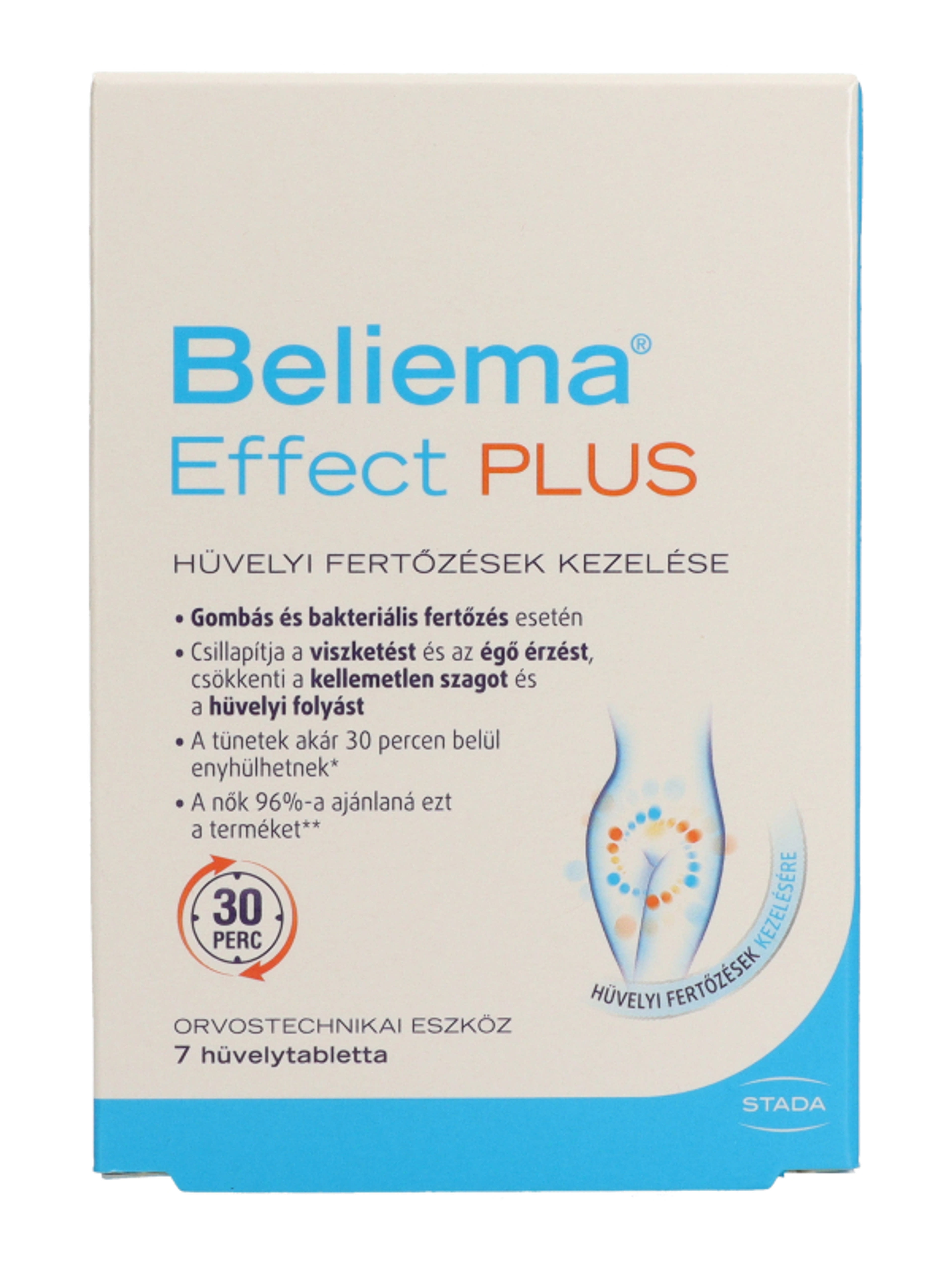 Beliema Effect Plus hüvelytabletta - 7 db-1
