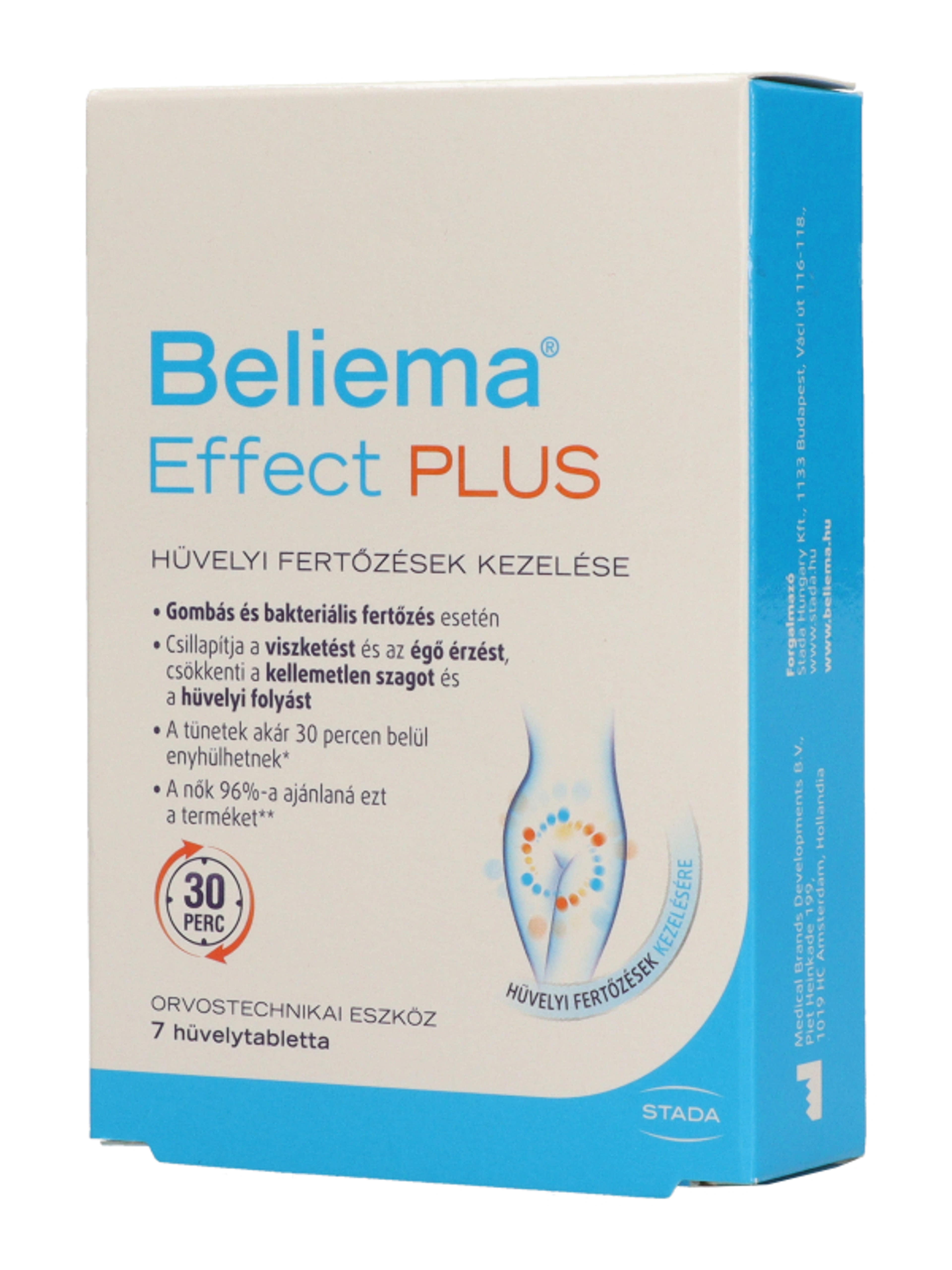 Beliema Effect Plus hüvelytabletta - 7 db-2