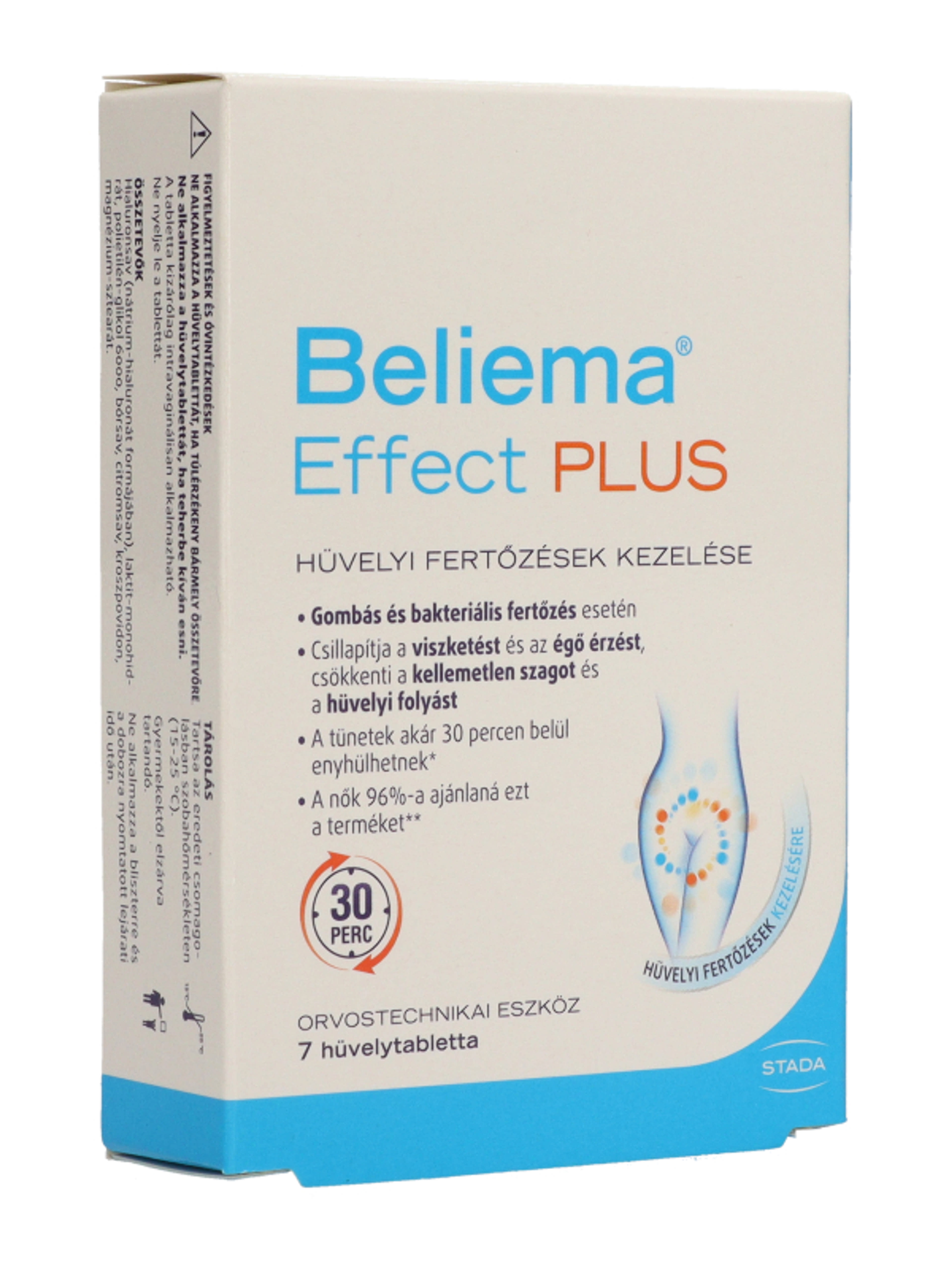 Beliema Effect Plus hüvelytabletta - 7 db-4