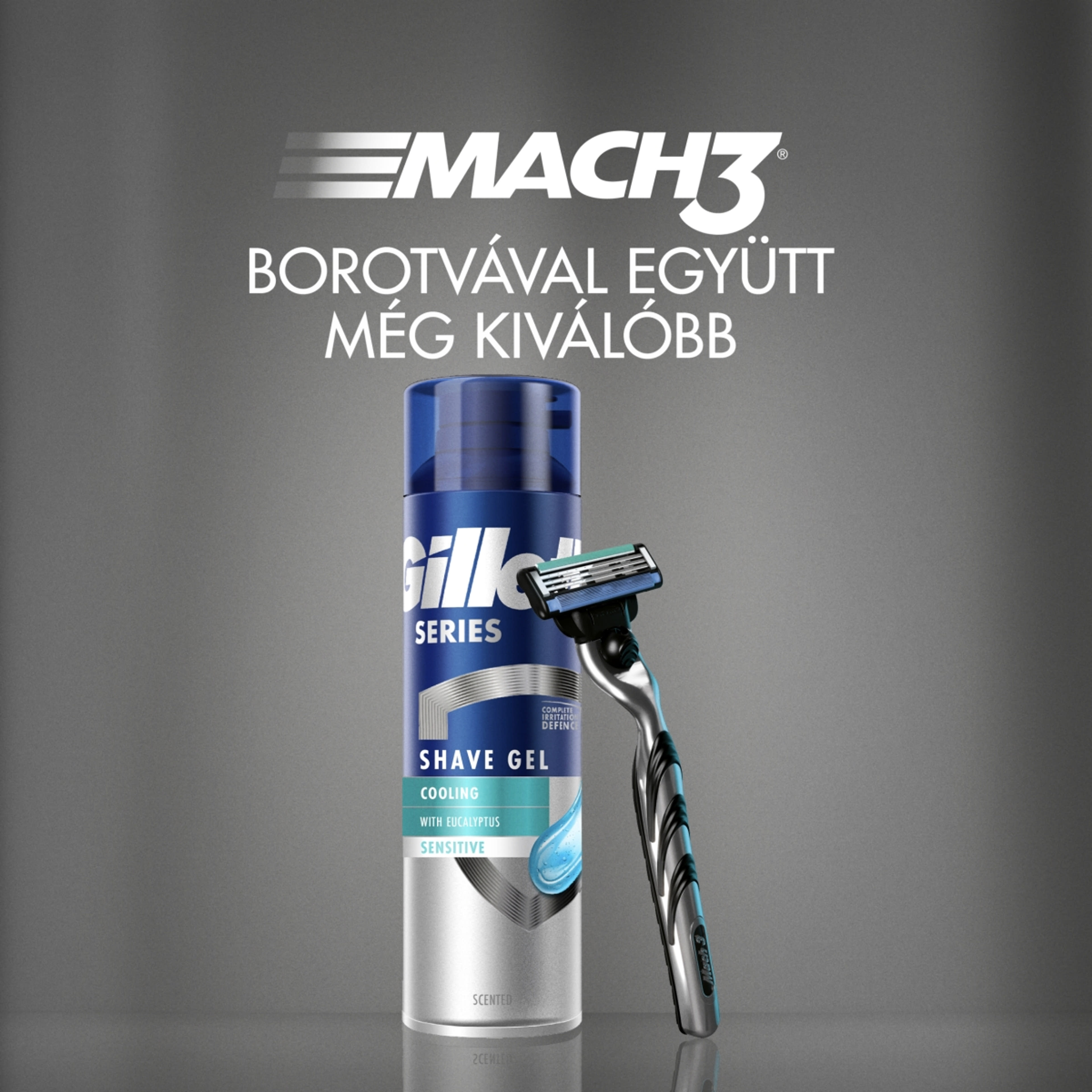Gillette series cool borotva zselé - 200 ml-7