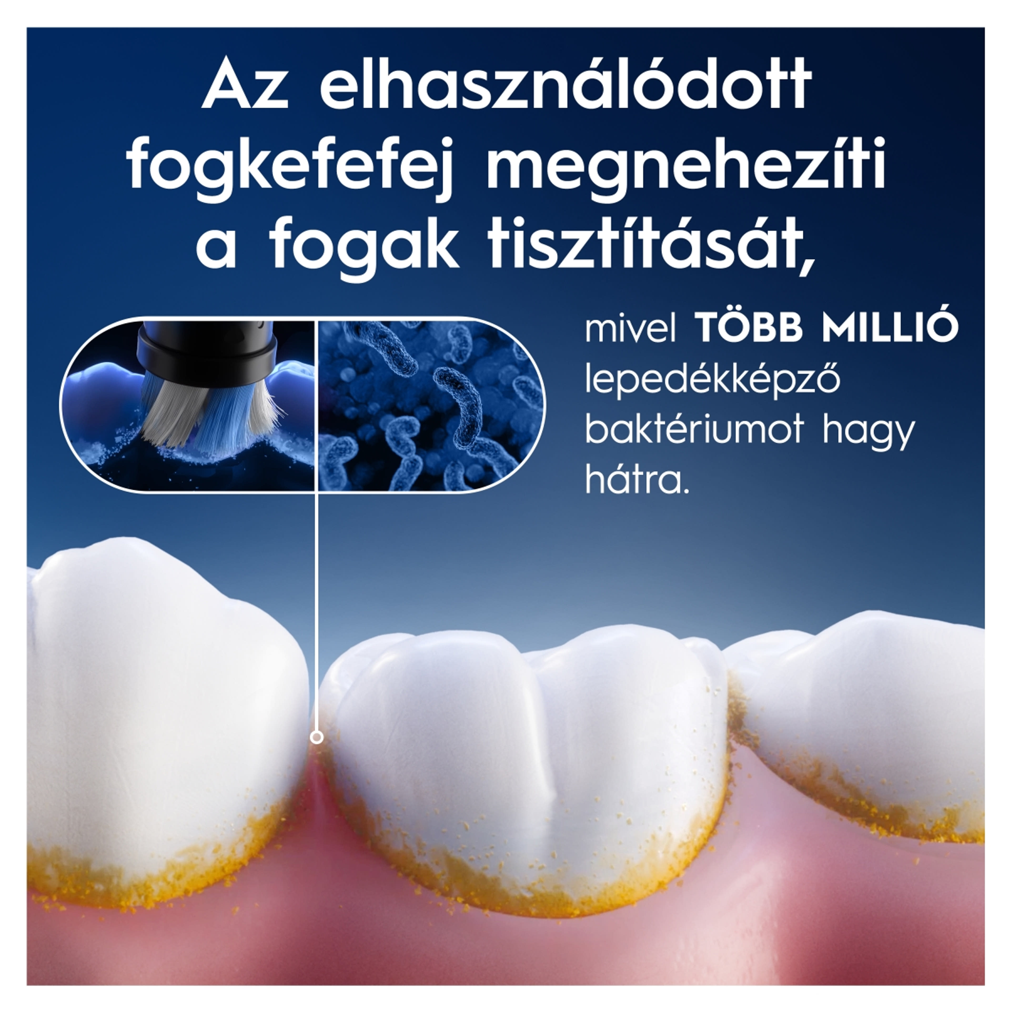 Oral-B iO Series Ultimate Clean elektromos fogkefe pótfej - 4 db-7