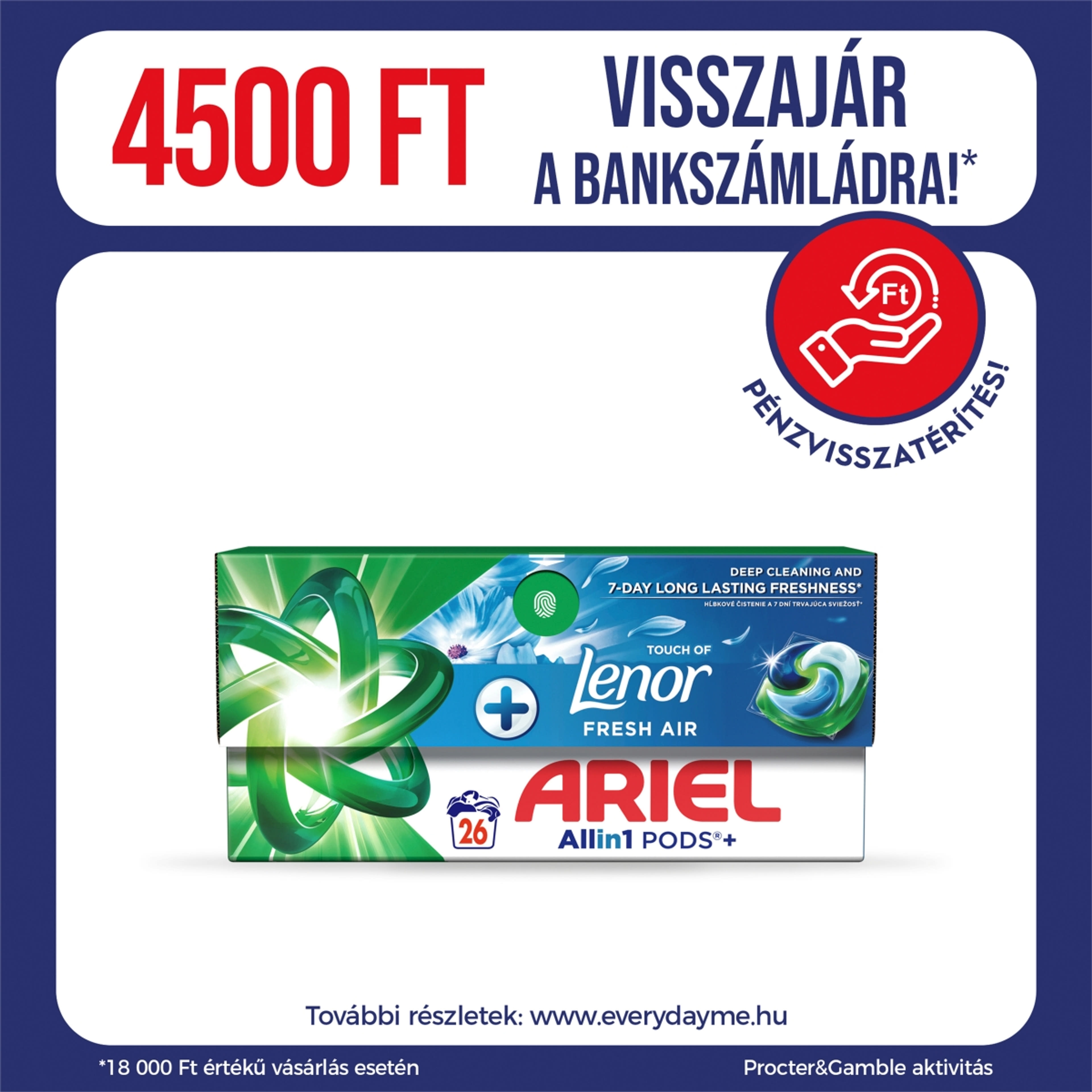 Ariel Allin1 PODS+ mosókapszula 26 mosáshoz - 26 db