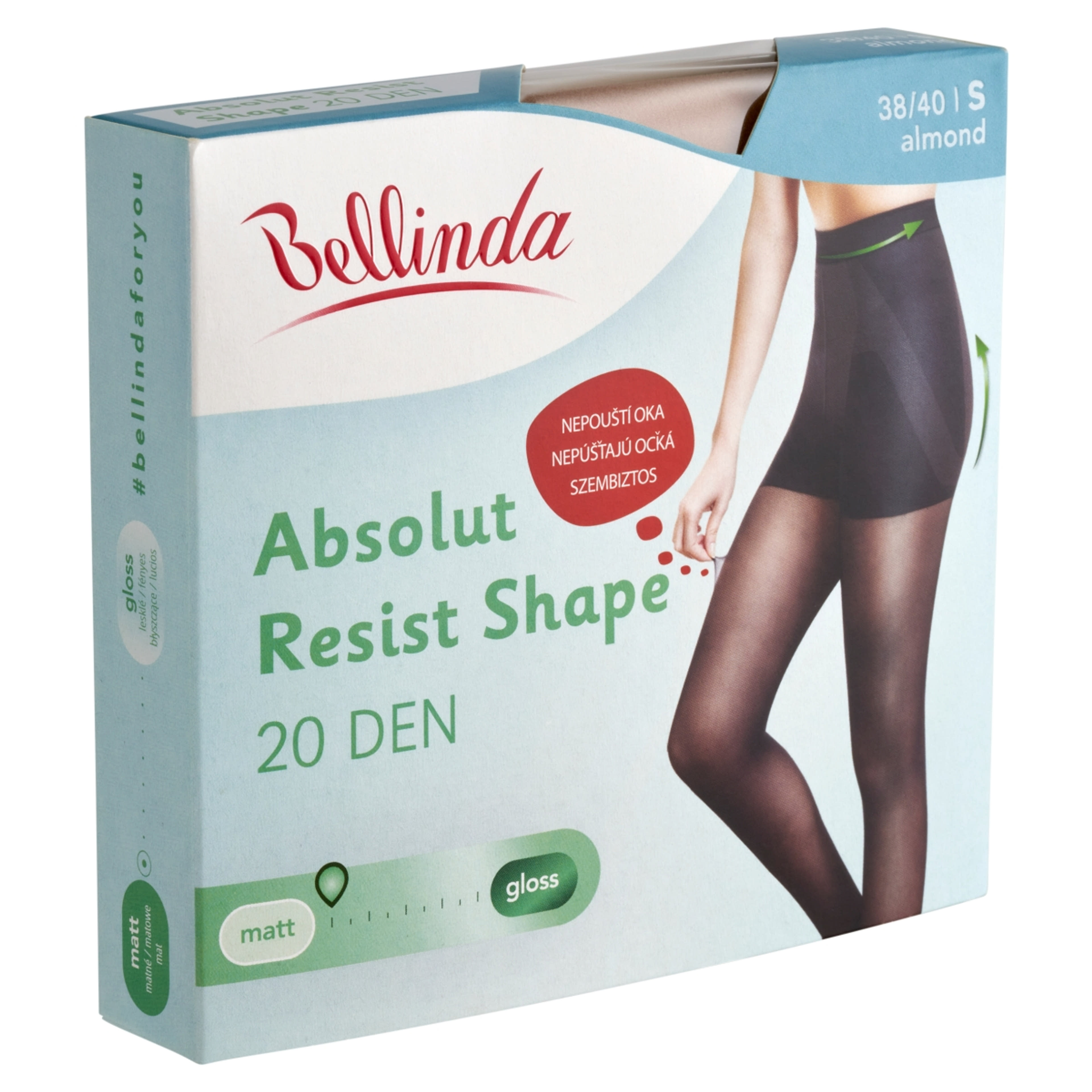 Bellinda absolut resist shape almond S harisnya - 1 db-2