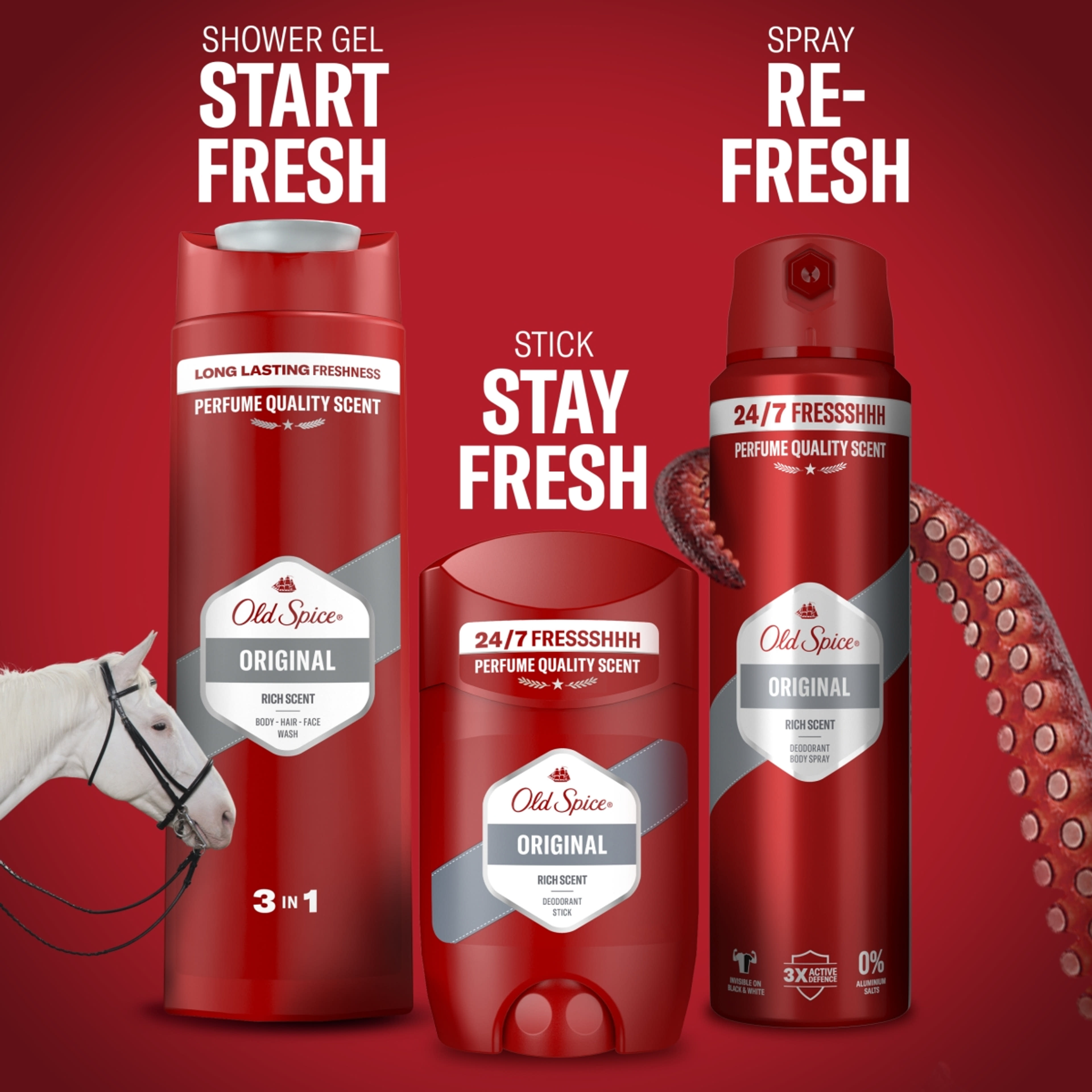 Old Spice Original stift dezodor férfiaknak - 65 ml-10
