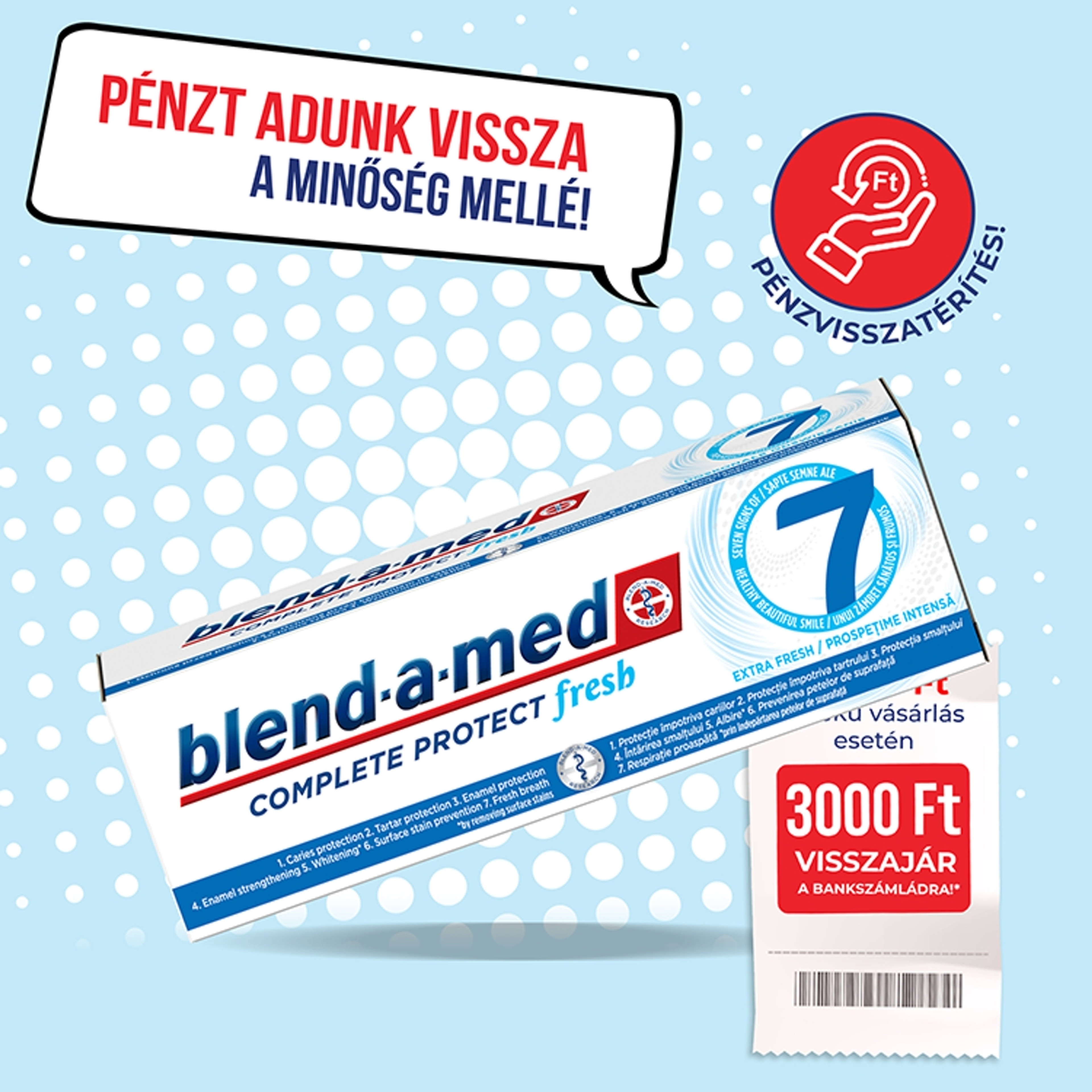 Blend-A-Med Complete Protect 7 extra fresh fogkrém - 75 ml-1