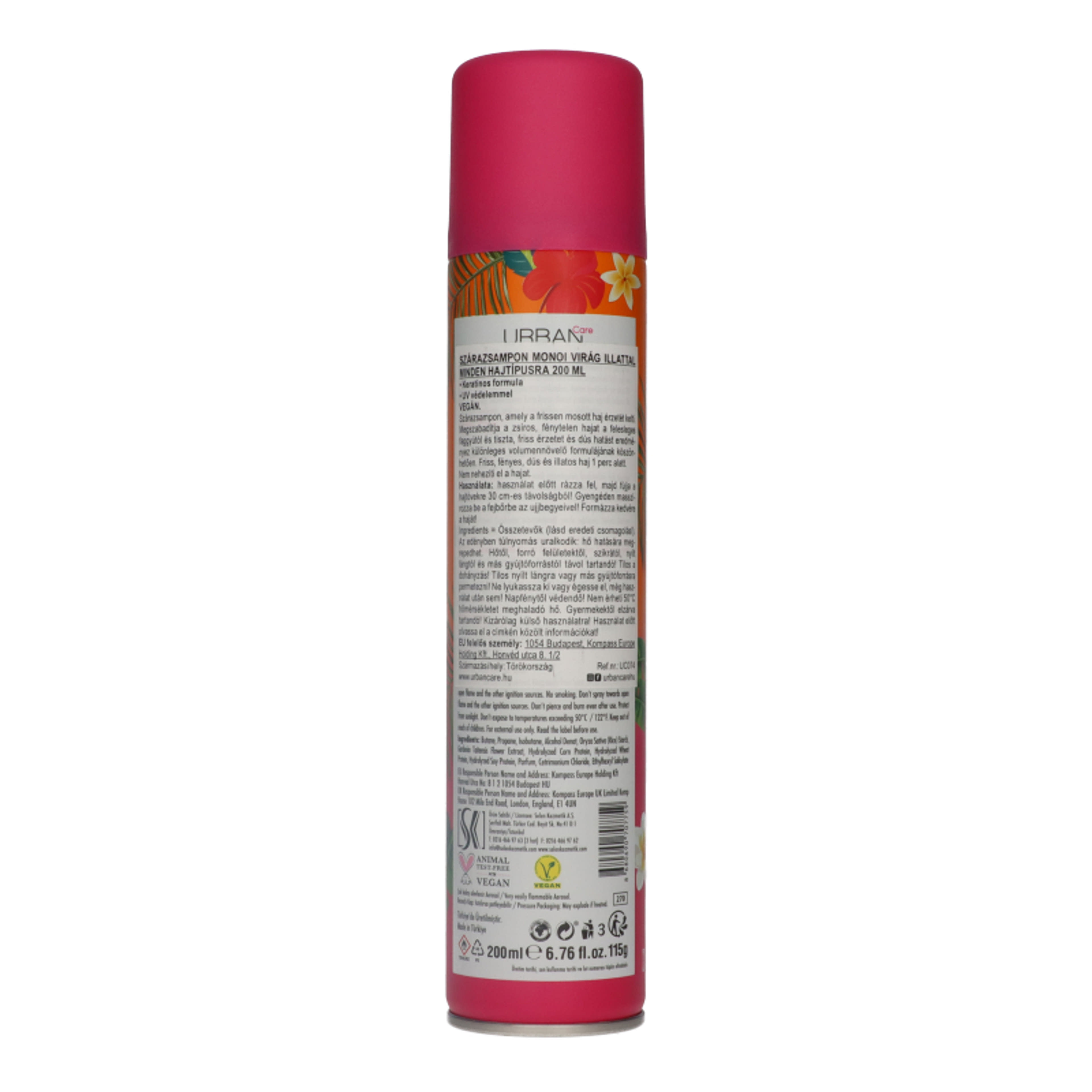 Urban Care Monoi&Ylang Ylang szárazsampon - 200 ml-2