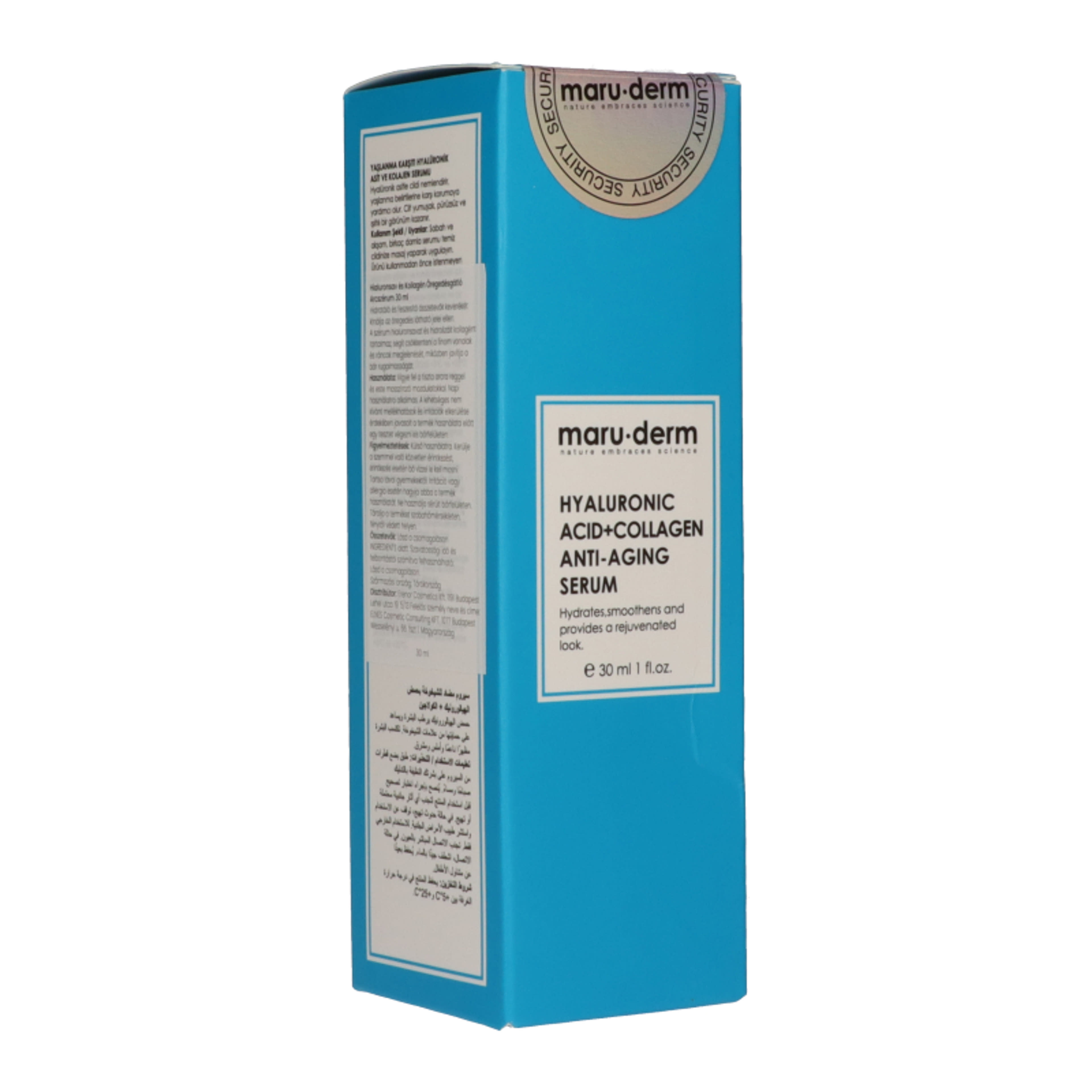 Maruderm hialuronsav + kollagén öregedésgátló szérum - 30 ml-2
