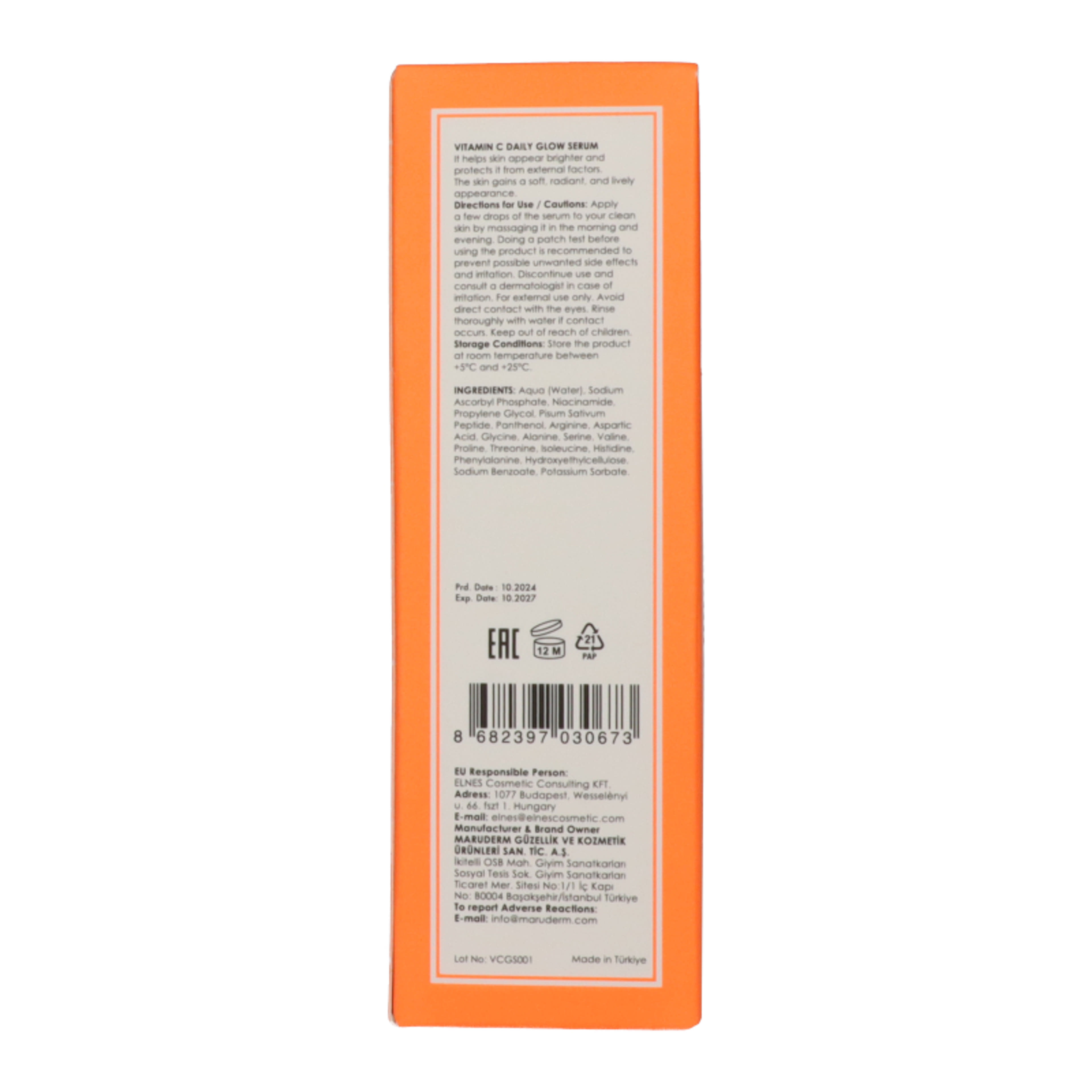 Maruderm C-Vitaminos arcszérum - 30 ml-3