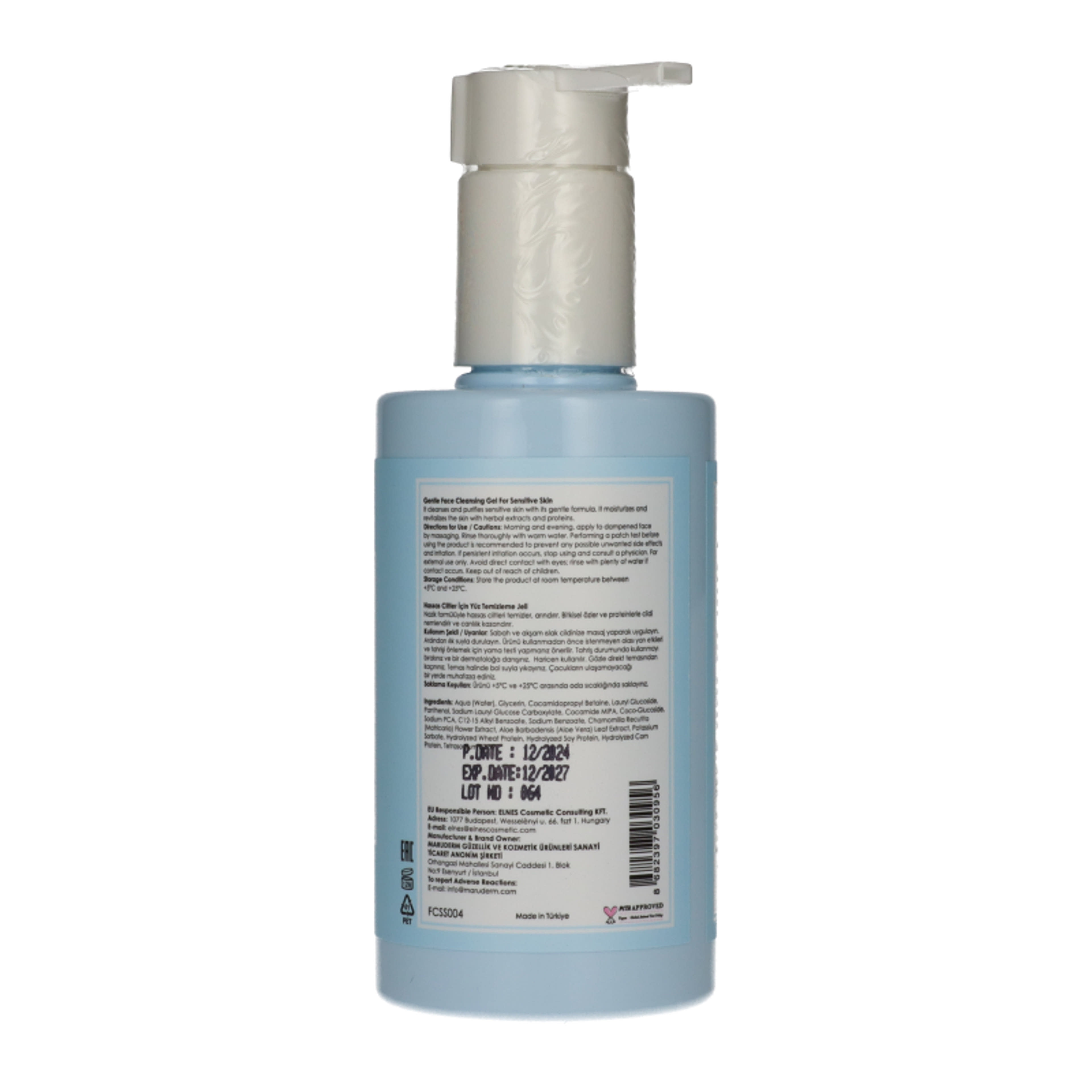 Maruderm arctisztító gél érzékeny bőrre - 200 ml-3
