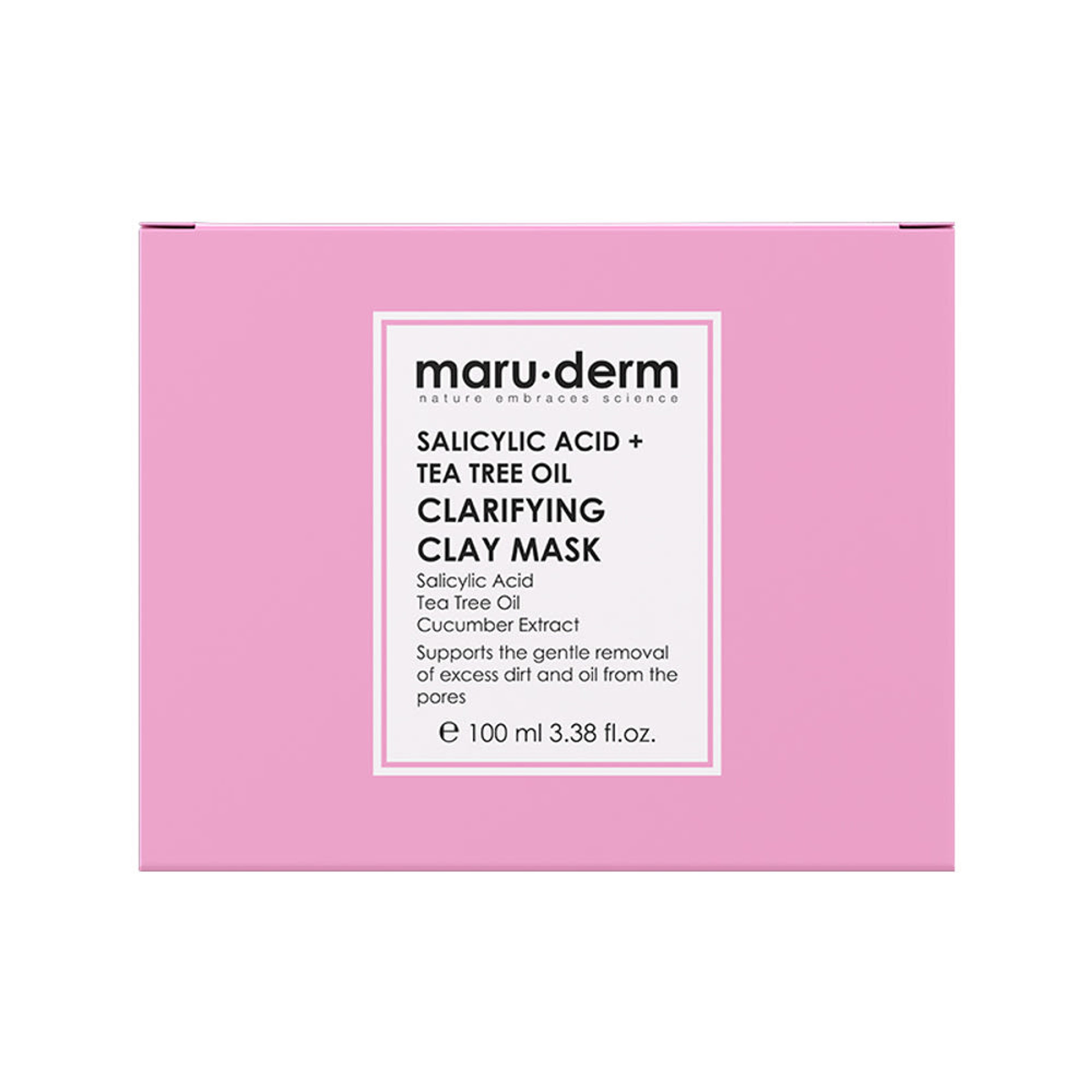Maruderm tisztító agyagmaszk szalicilsavval és teafaolajjal - 100 ml