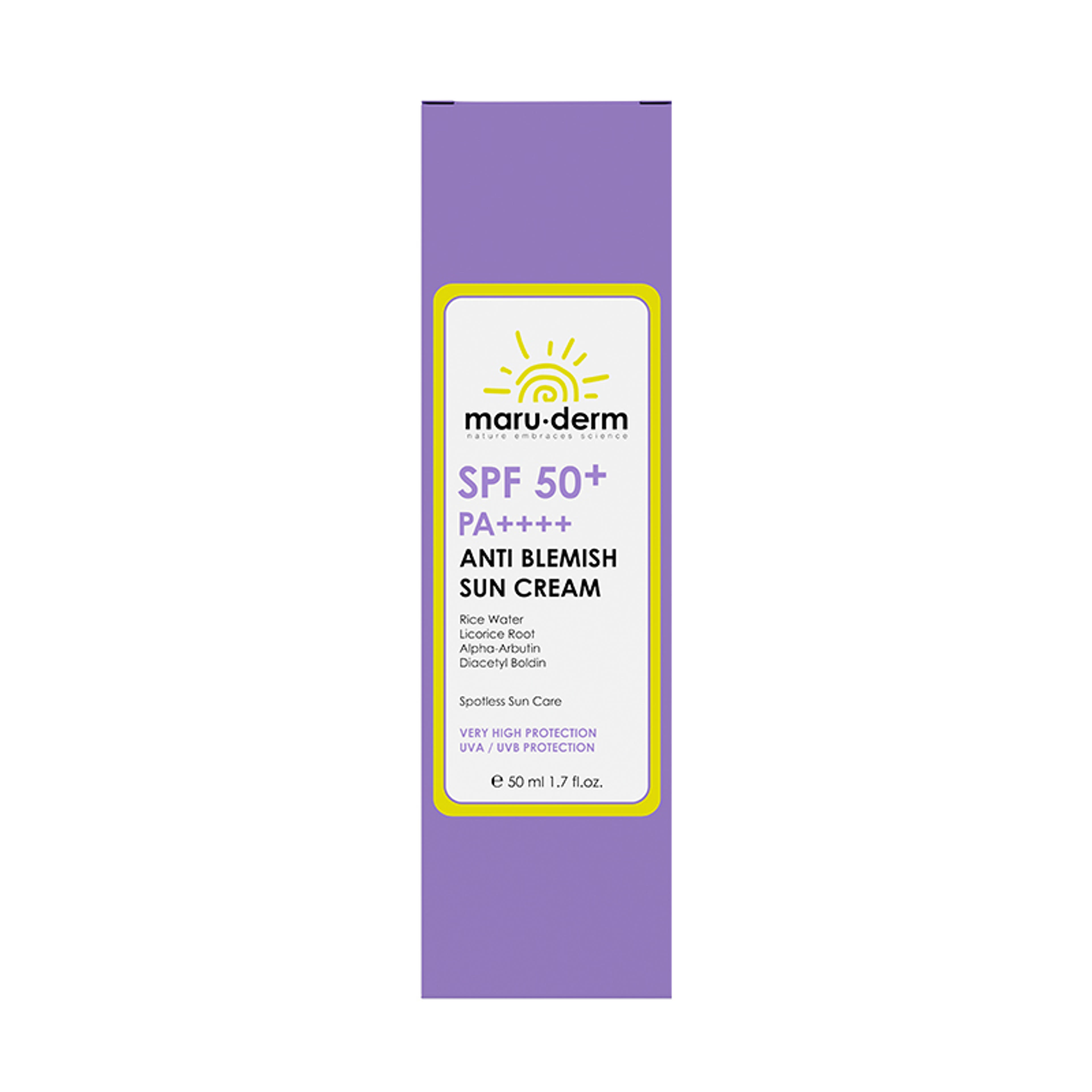 Maruderm Anti Blemish fényvédő krém SPF 50+ - 50 ml