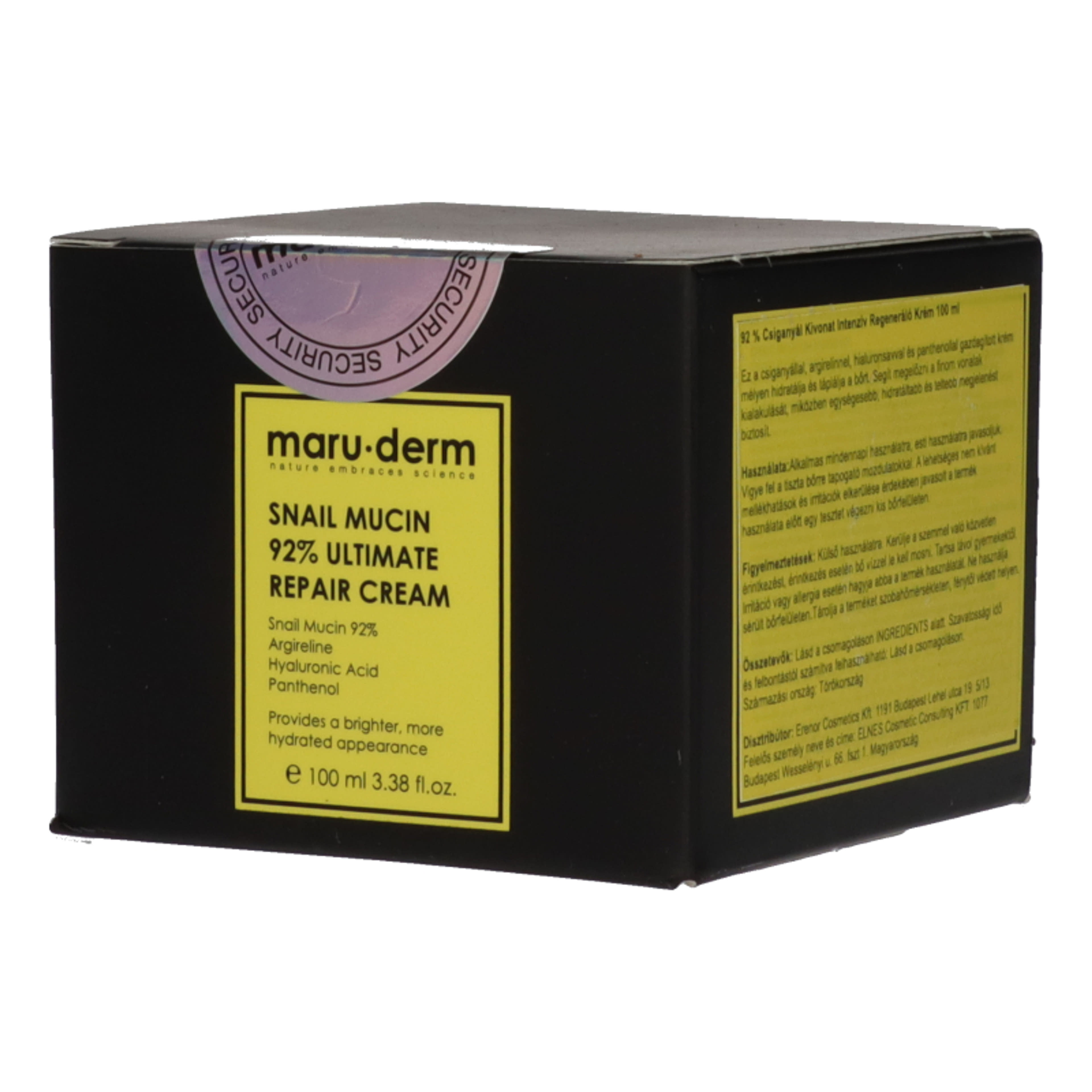 Maruderm arckrém csigamucinnal, argirelinnel, hialuronsavval és panthenollal - 100 ml-2