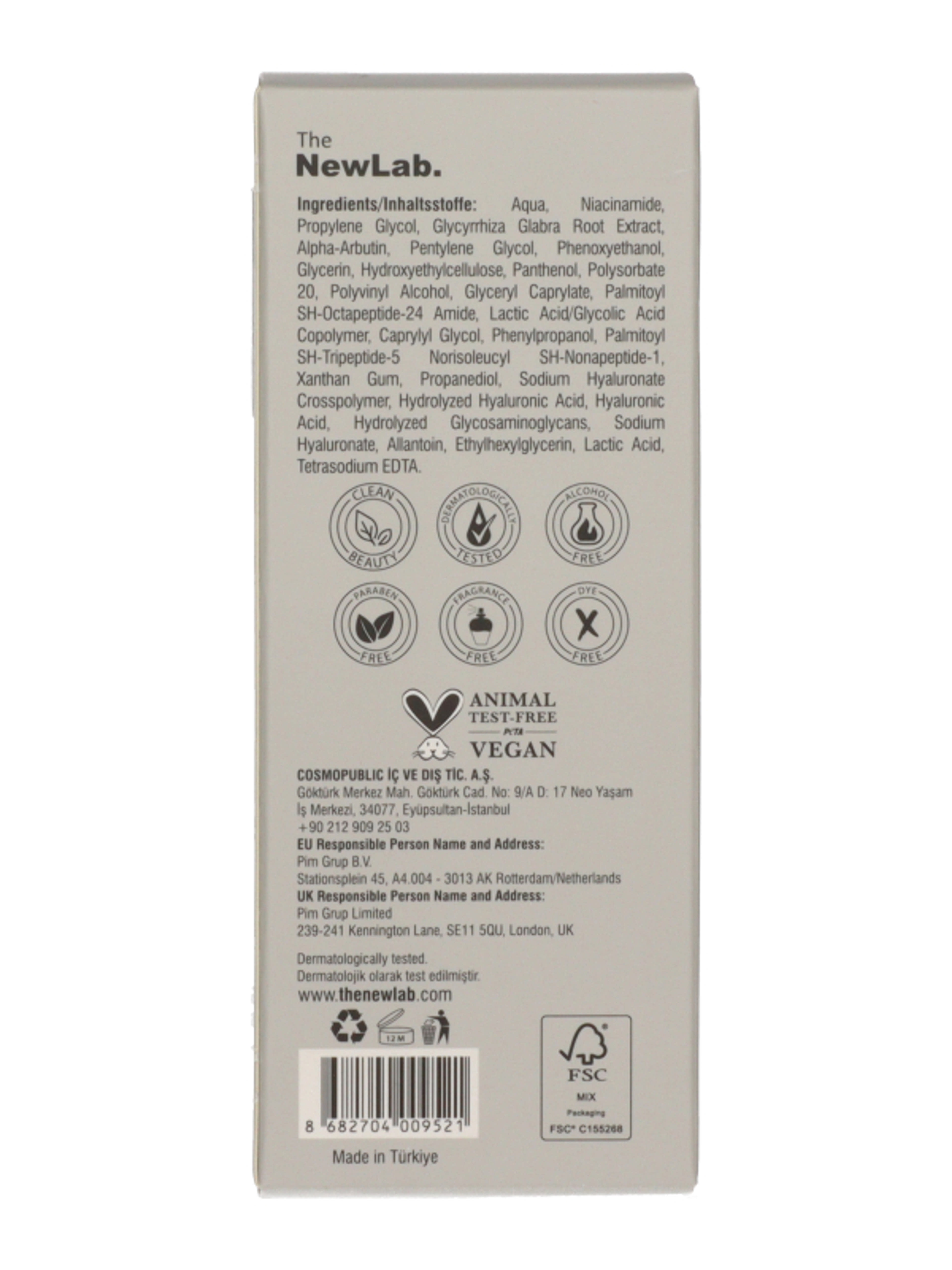 The Newlab Niacinamide 5% + Alfa Arbutint 2% szérum - 30 ml-3