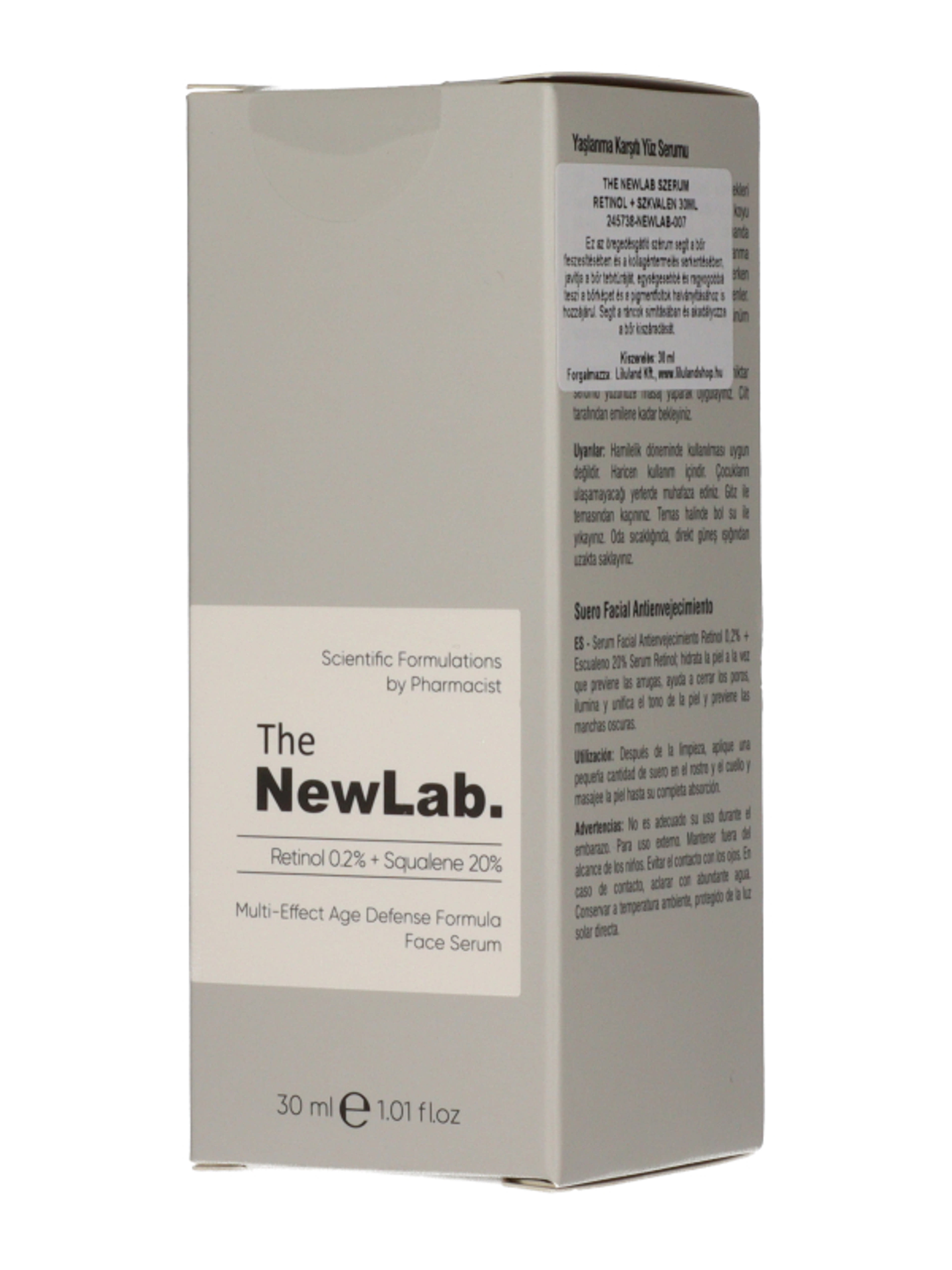 The Newlab Retinol + Szkvalen szérum - 30 ml-2