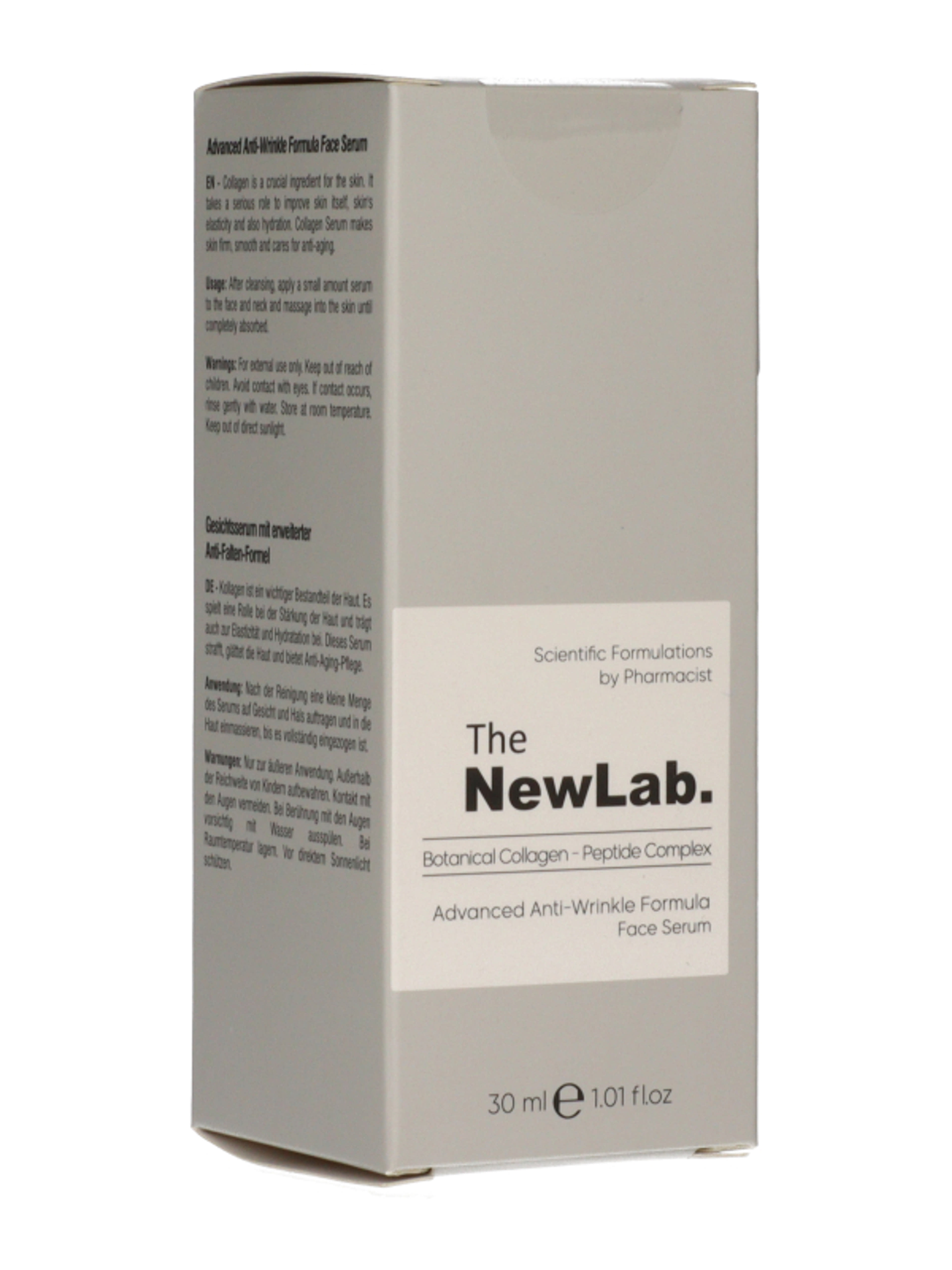 The Newlab Kollagén, Peptid ránctalanító szérum - 30 ml-4