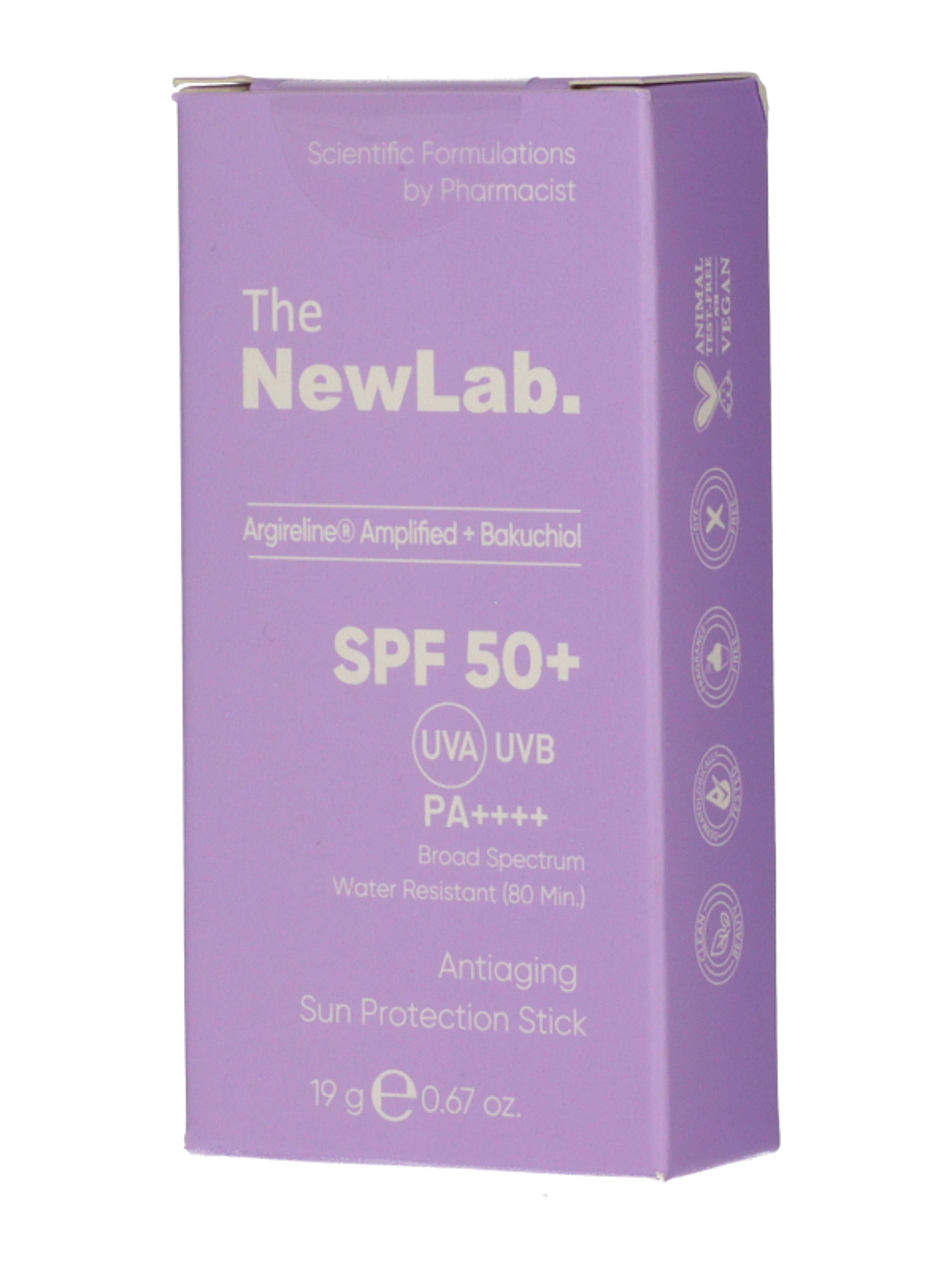 The Newlab Anti-Aging fényvédő stick SPF50+ - 19 g-2