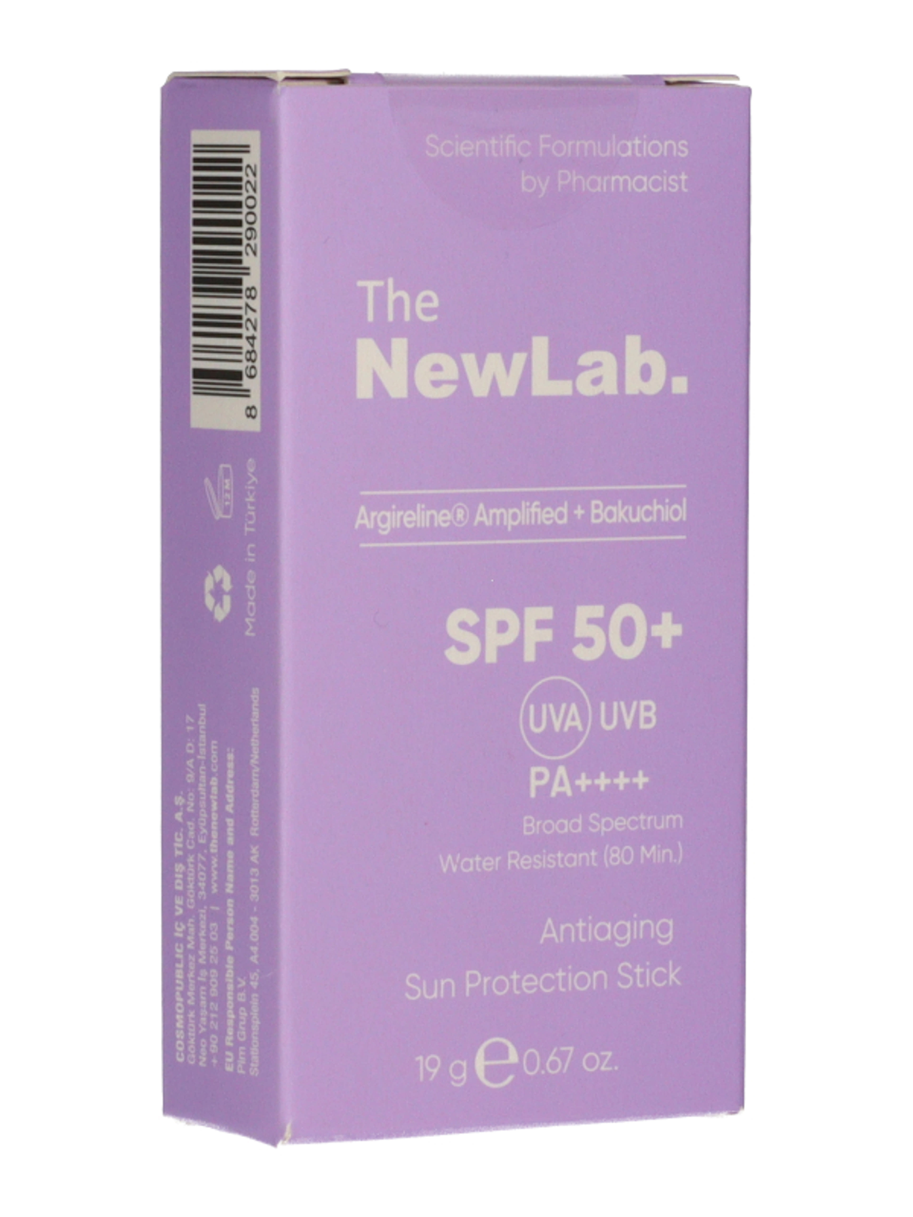 The Newlab Anti-Aging fényvédő stick SPF50+ - 19 g-4