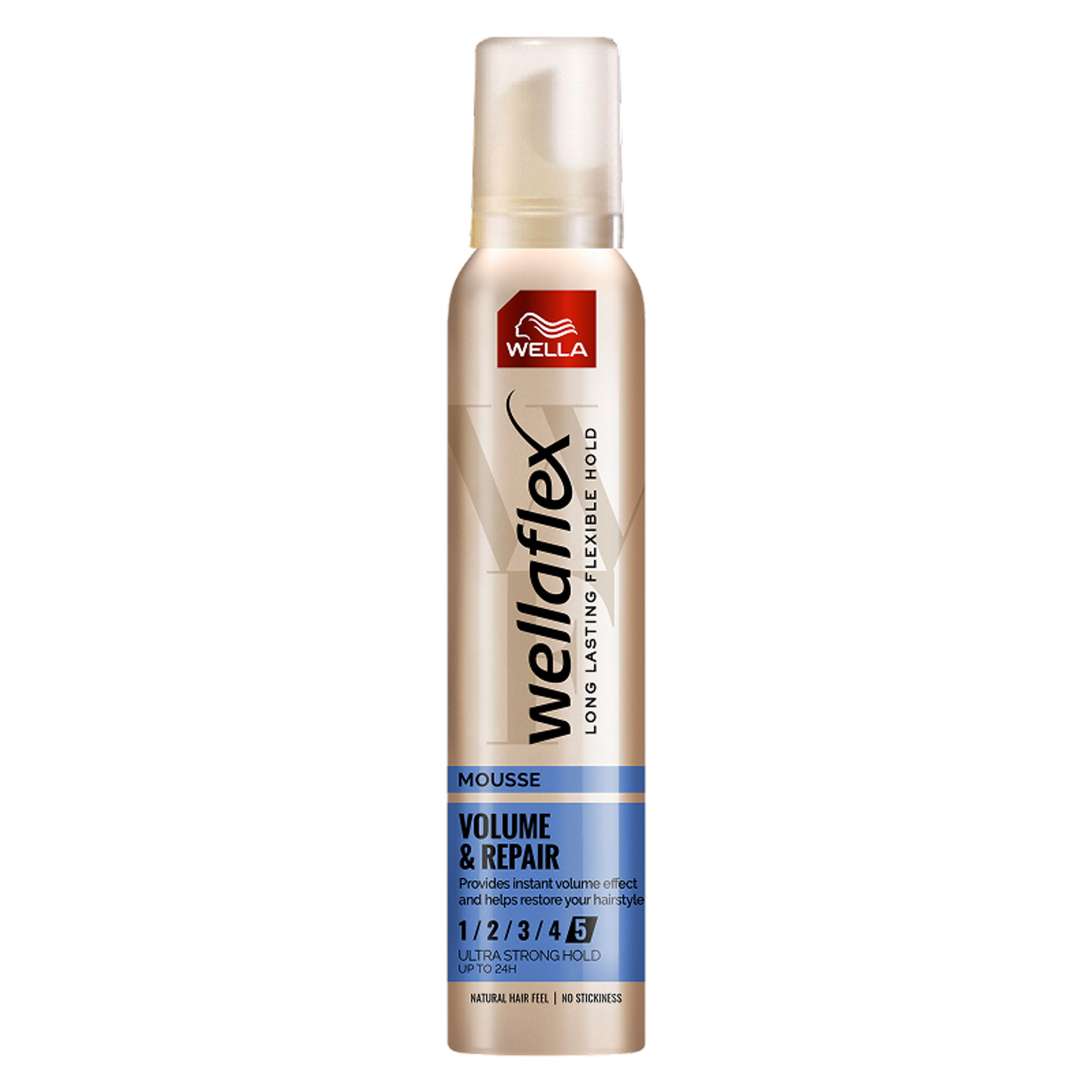 Wellaflex Volume & Repair Extra Erős hajhab - 200 ml