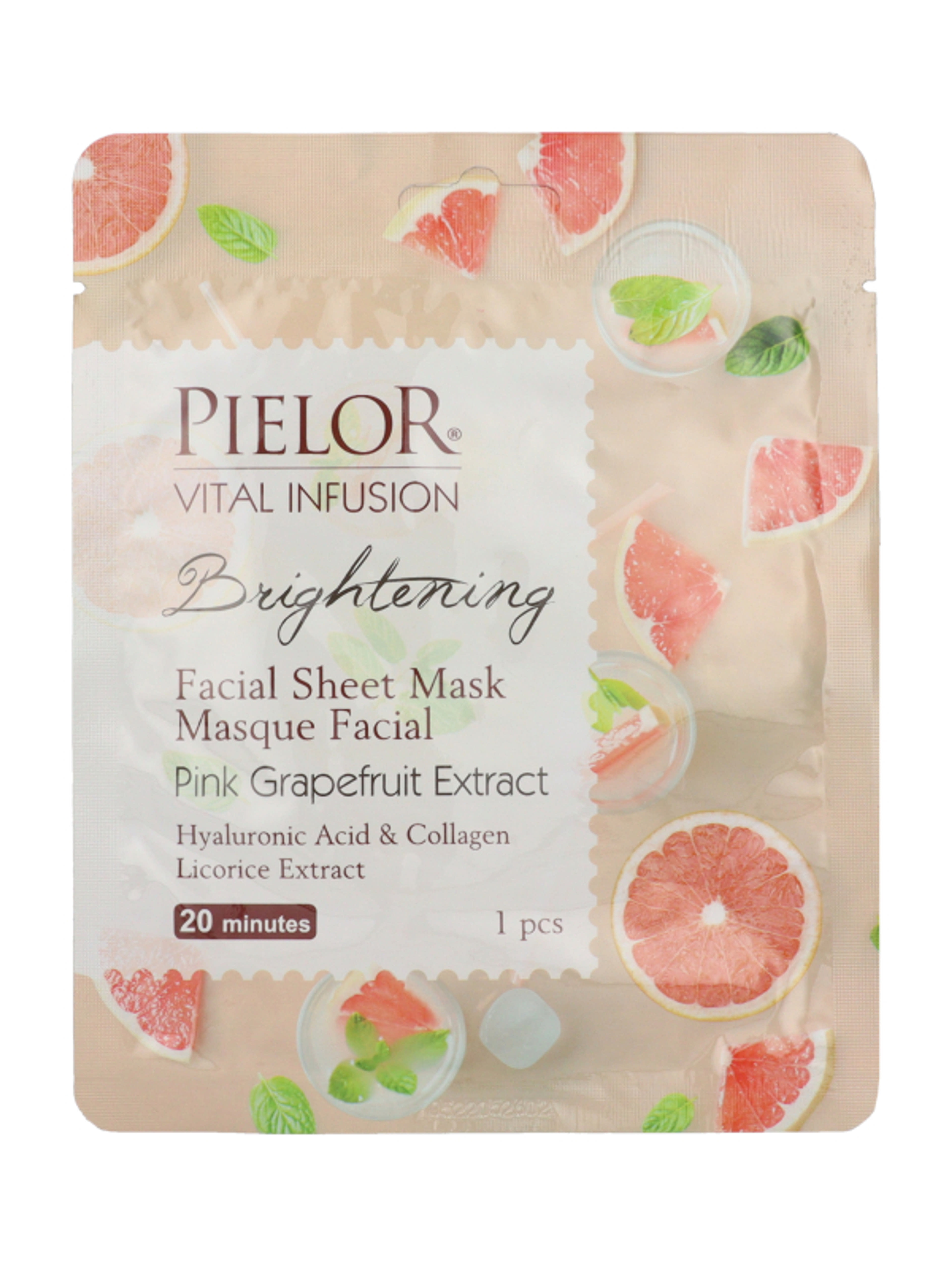 Pielor Vital Brightening fátyolmaszk - 25 ml-1