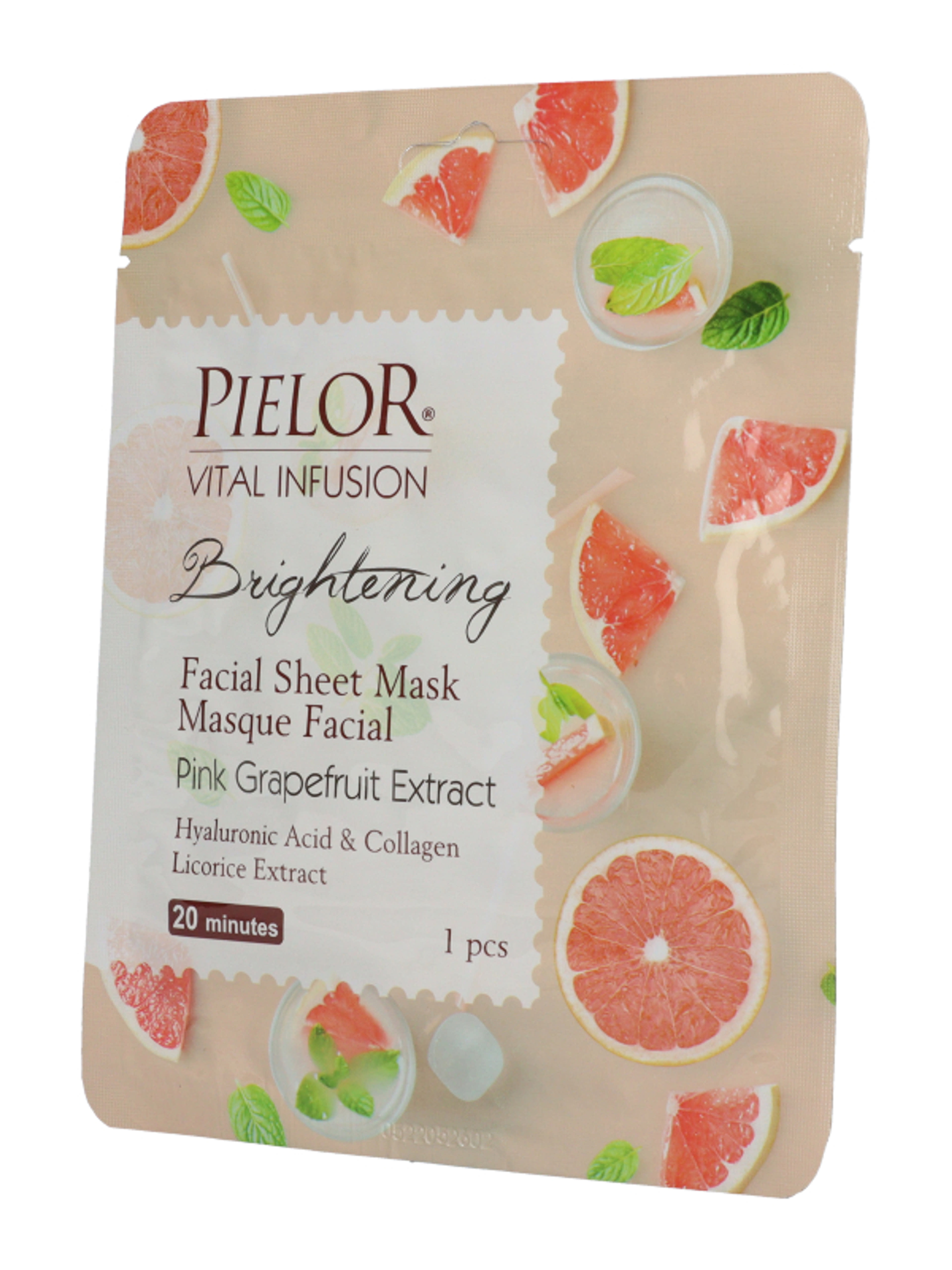 Pielor Vital Brightening fátyolmaszk - 25 ml-2