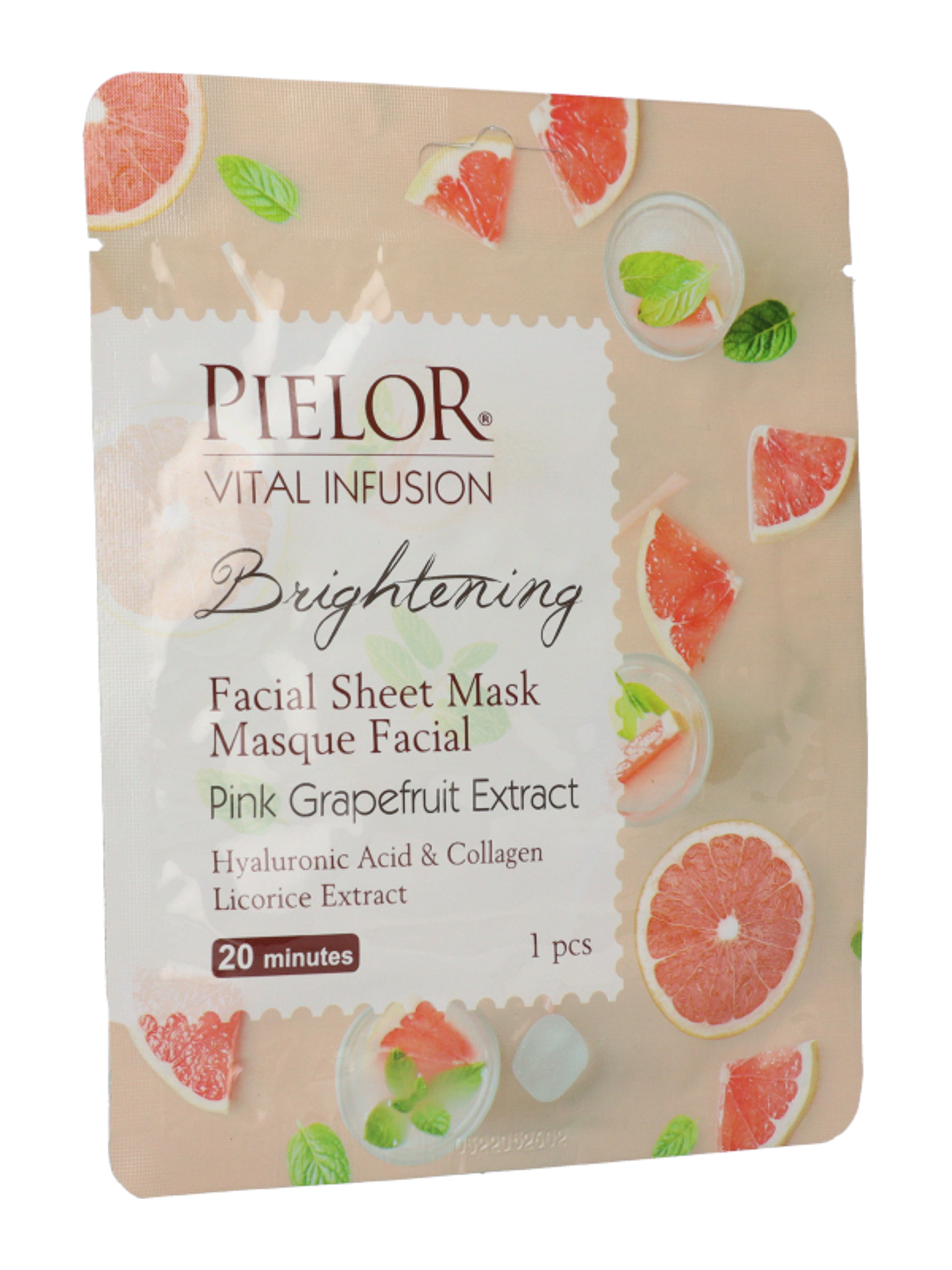 Pielor Vital Brightening fátyolmaszk - 25 ml-3