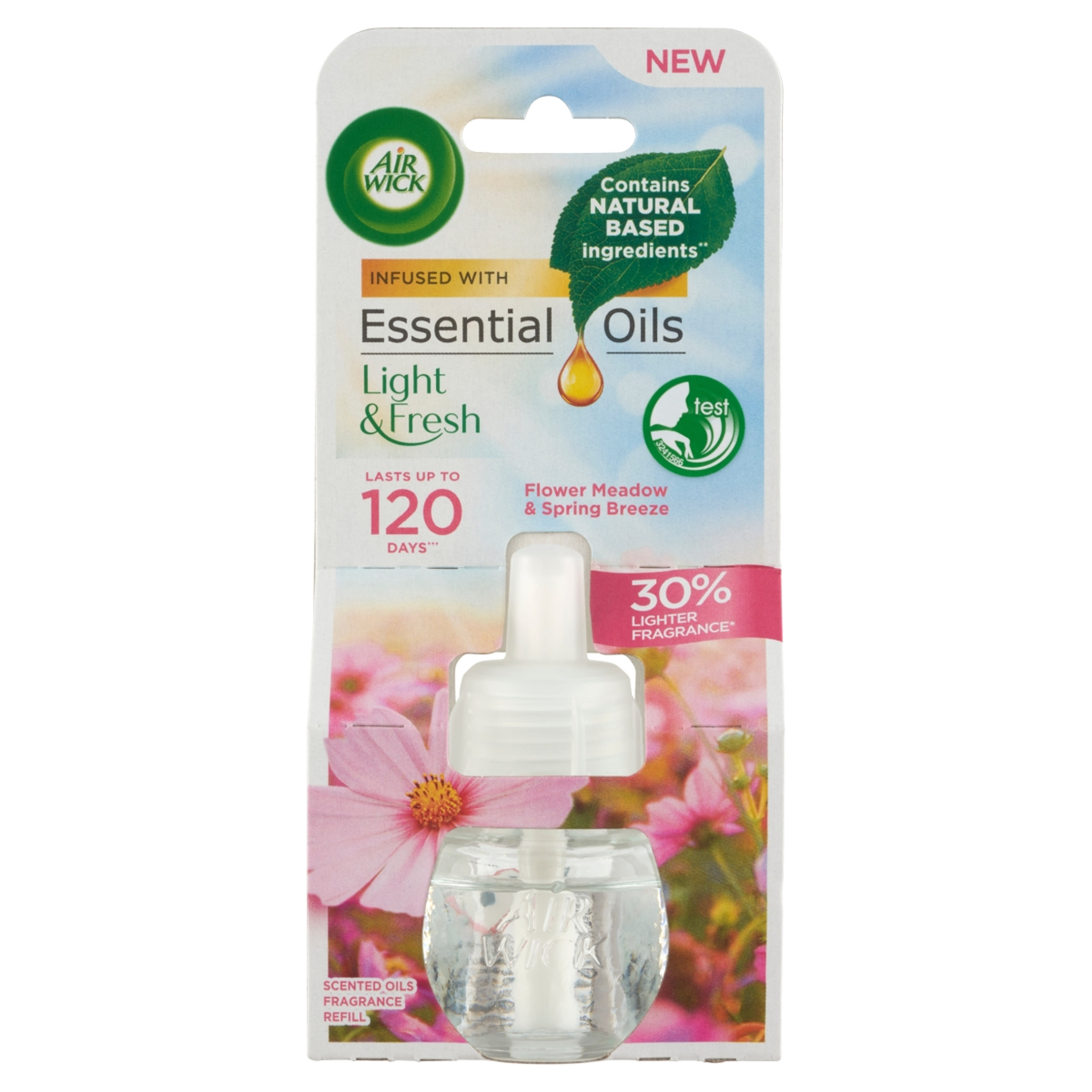 Air Wick elektromos légfrissítő utántöltő tavaszi virágos mező illattal - 19 ml-2