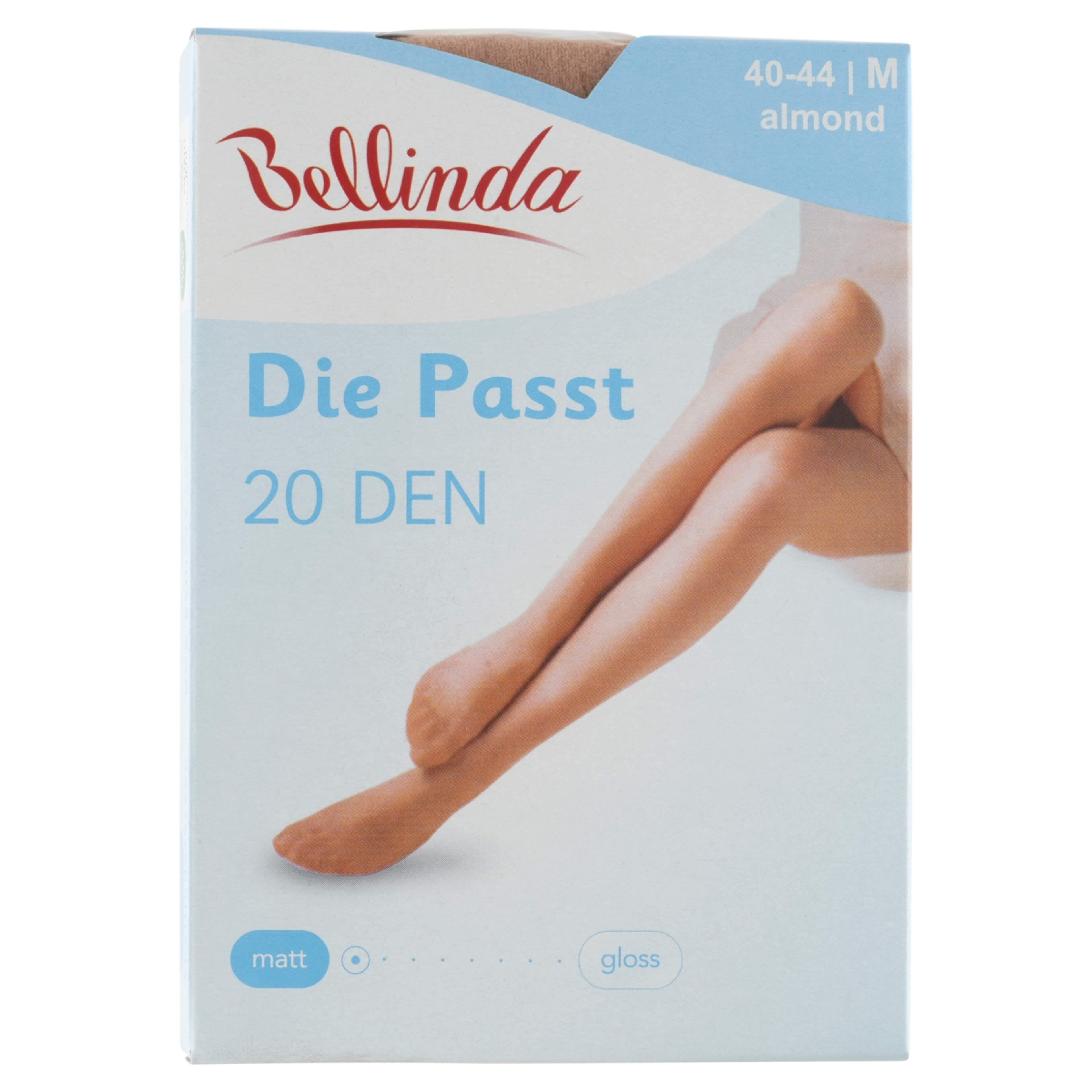 Bellinda Die Passt 20 Den Almond M Harisnya - 1 db-1