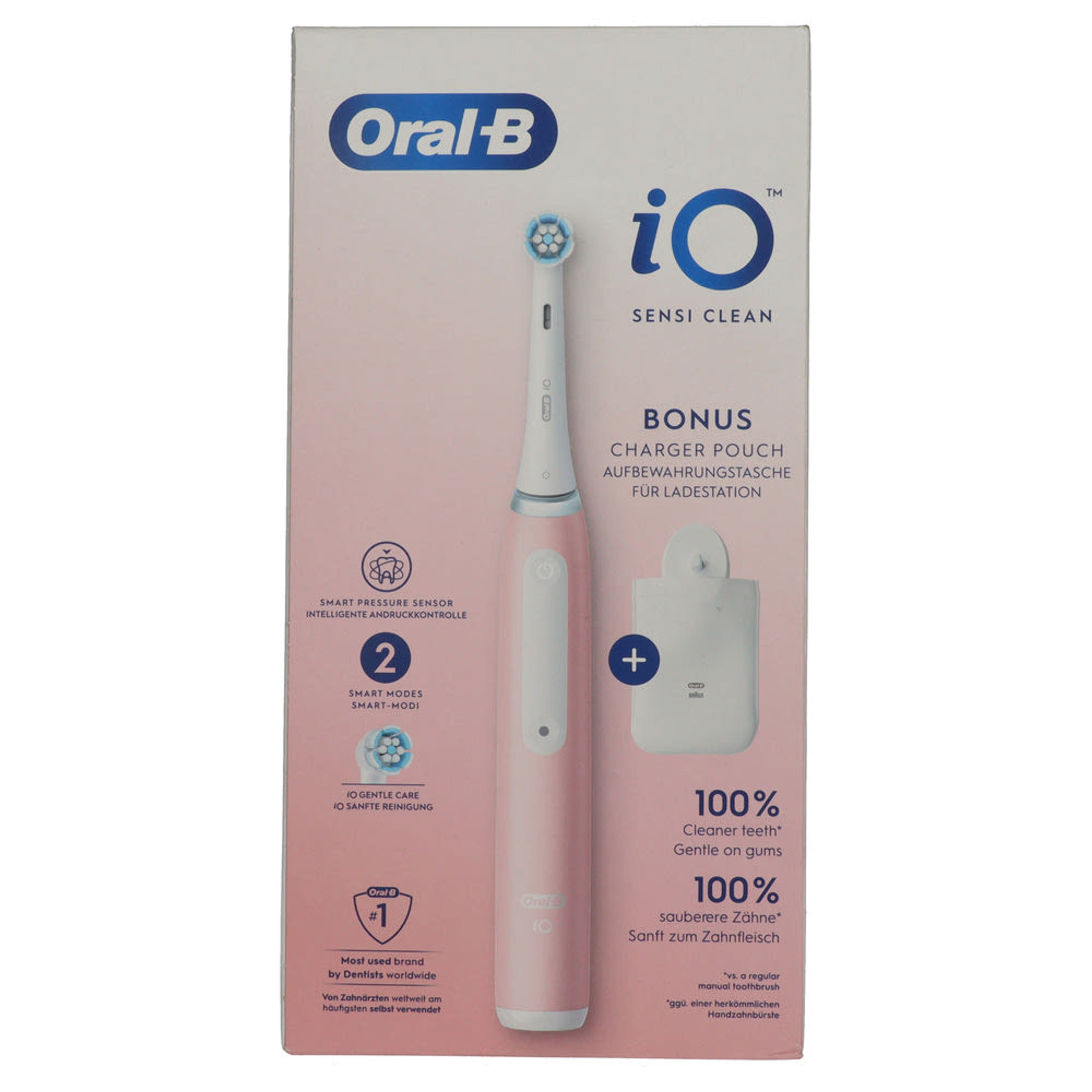 Oral-B iO3 Sensi Clean elekromos fogkefe /Pink - 1 db