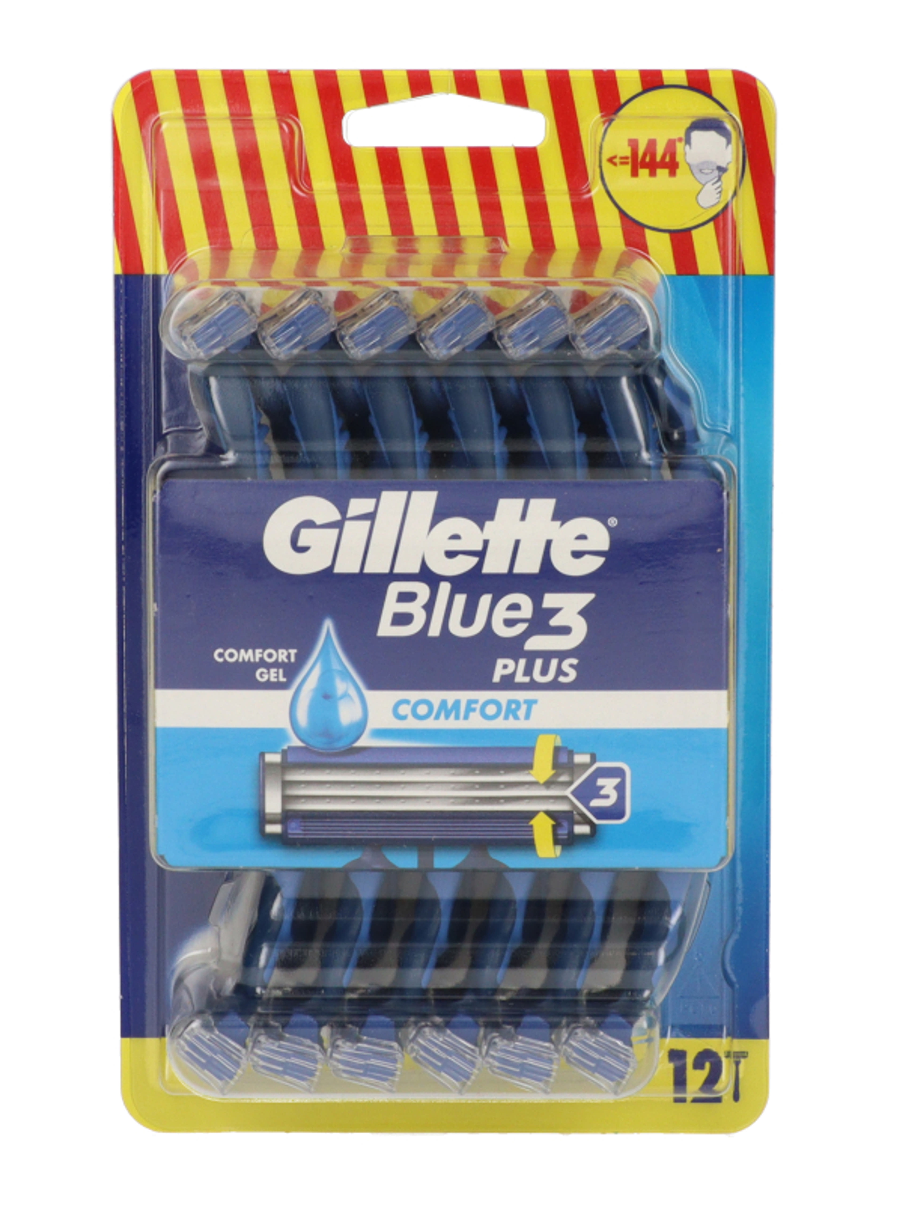 Gillette Blue3 Comfort eldobható borotva 3 pengés - 12 db-8