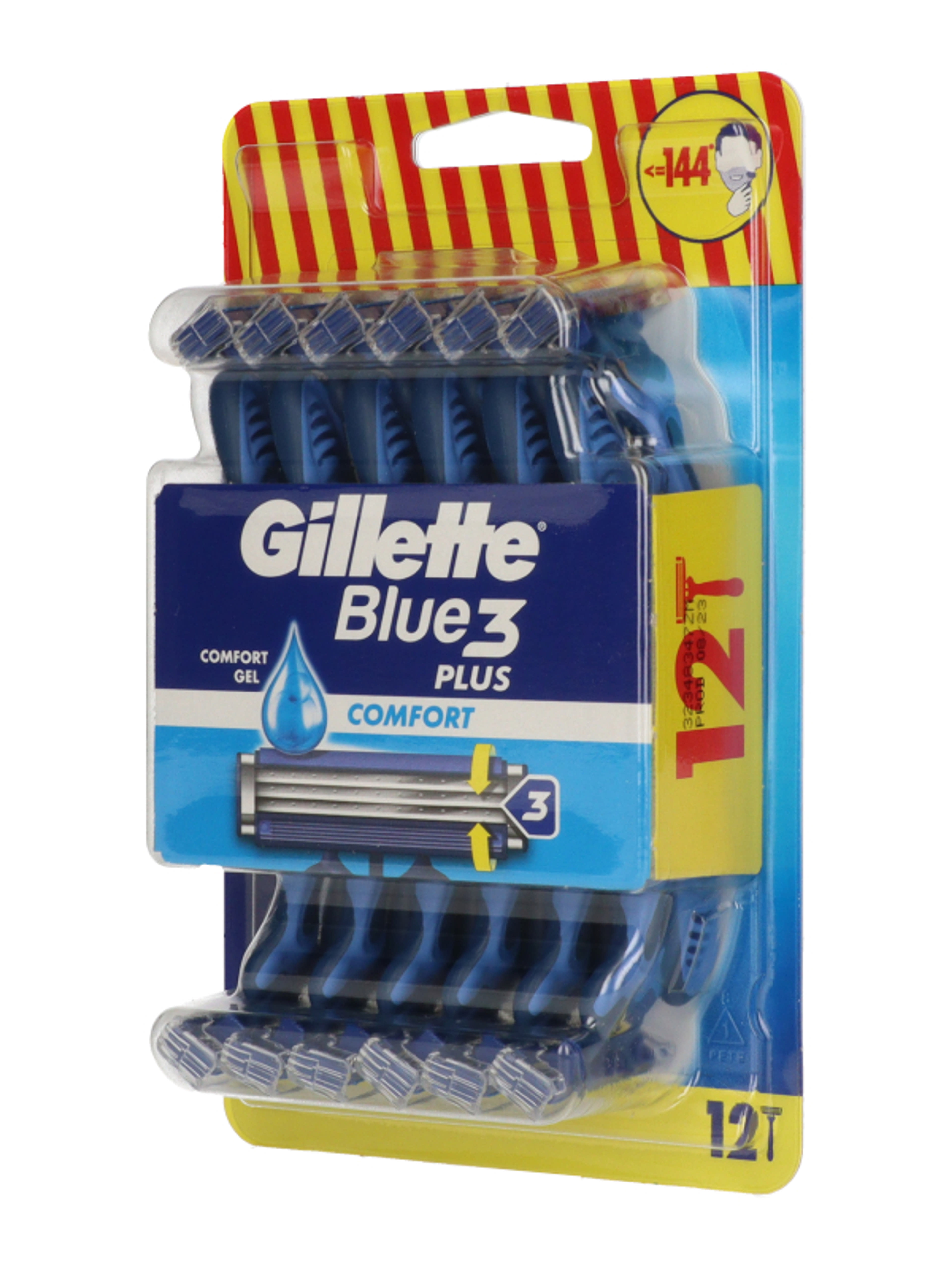 Gillette Blue3 Comfort eldobható borotva 3 pengés - 12 db-10
