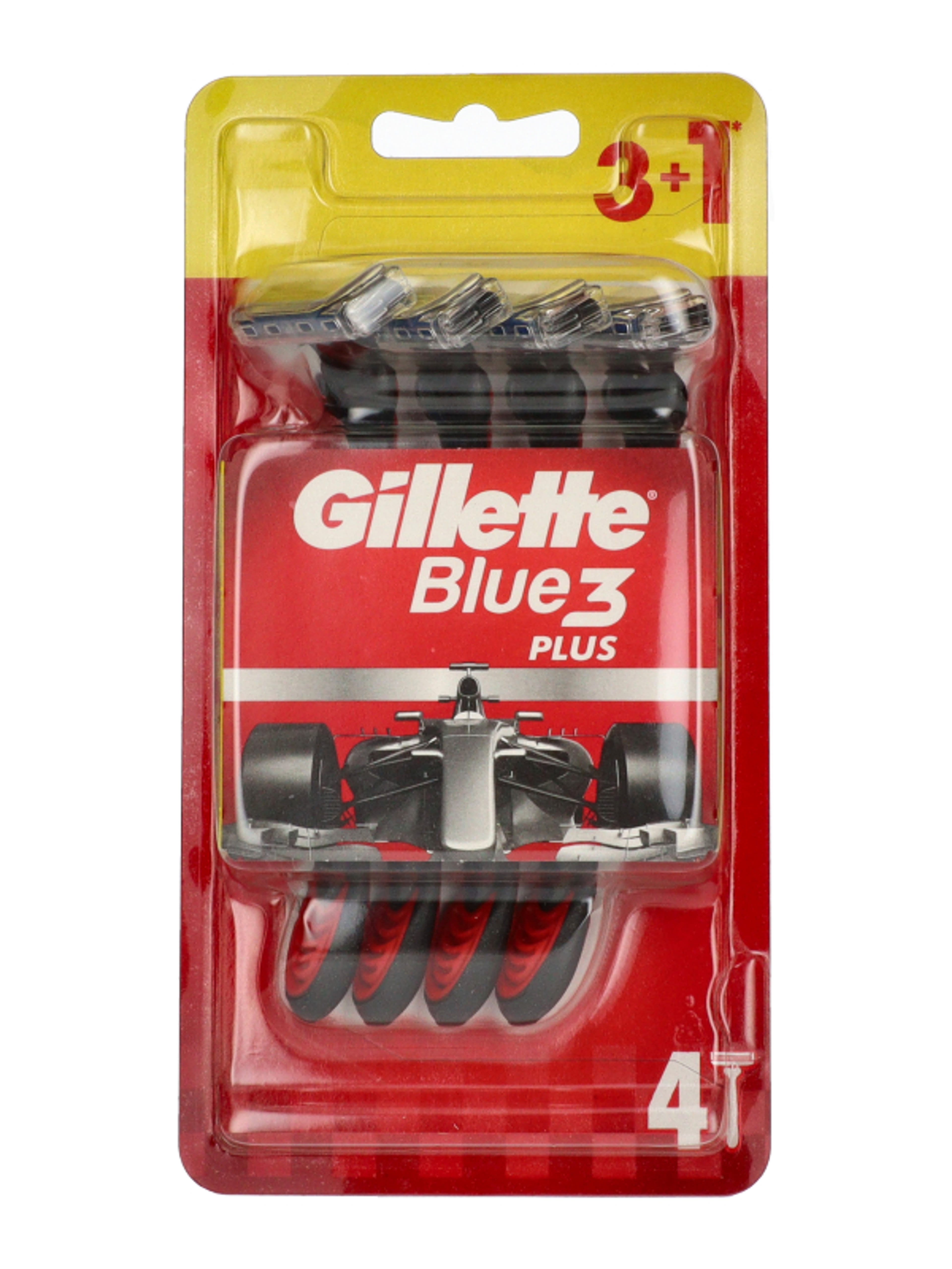 Gillette Blue3 Plus Red eldobható borotva 3+1 db - 1 db-1